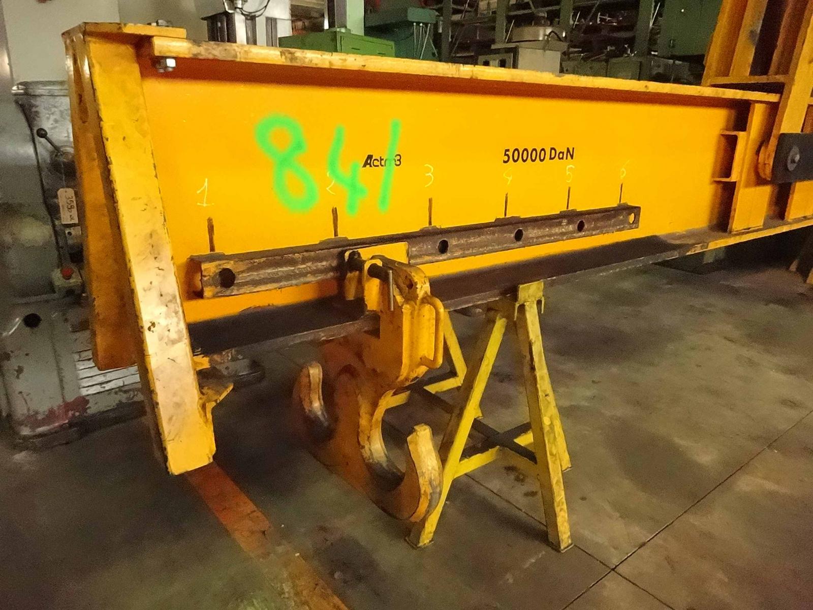 BILANCINO 50 T.       Interasse regolabile 2.350 ÷ 5.350 mm. Anno           2007