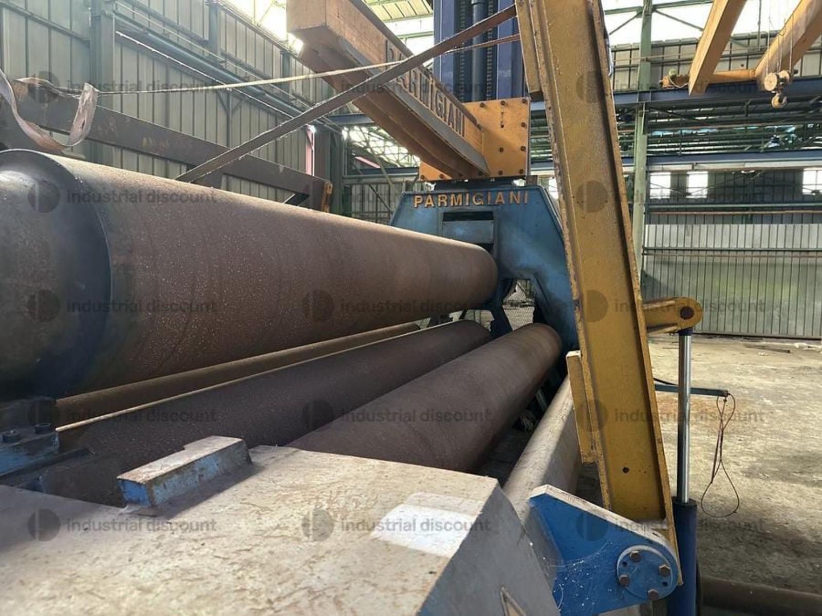 CALANDRA IDRAULICA PARMIGIANI 4 RULLI 3100 X 36/30