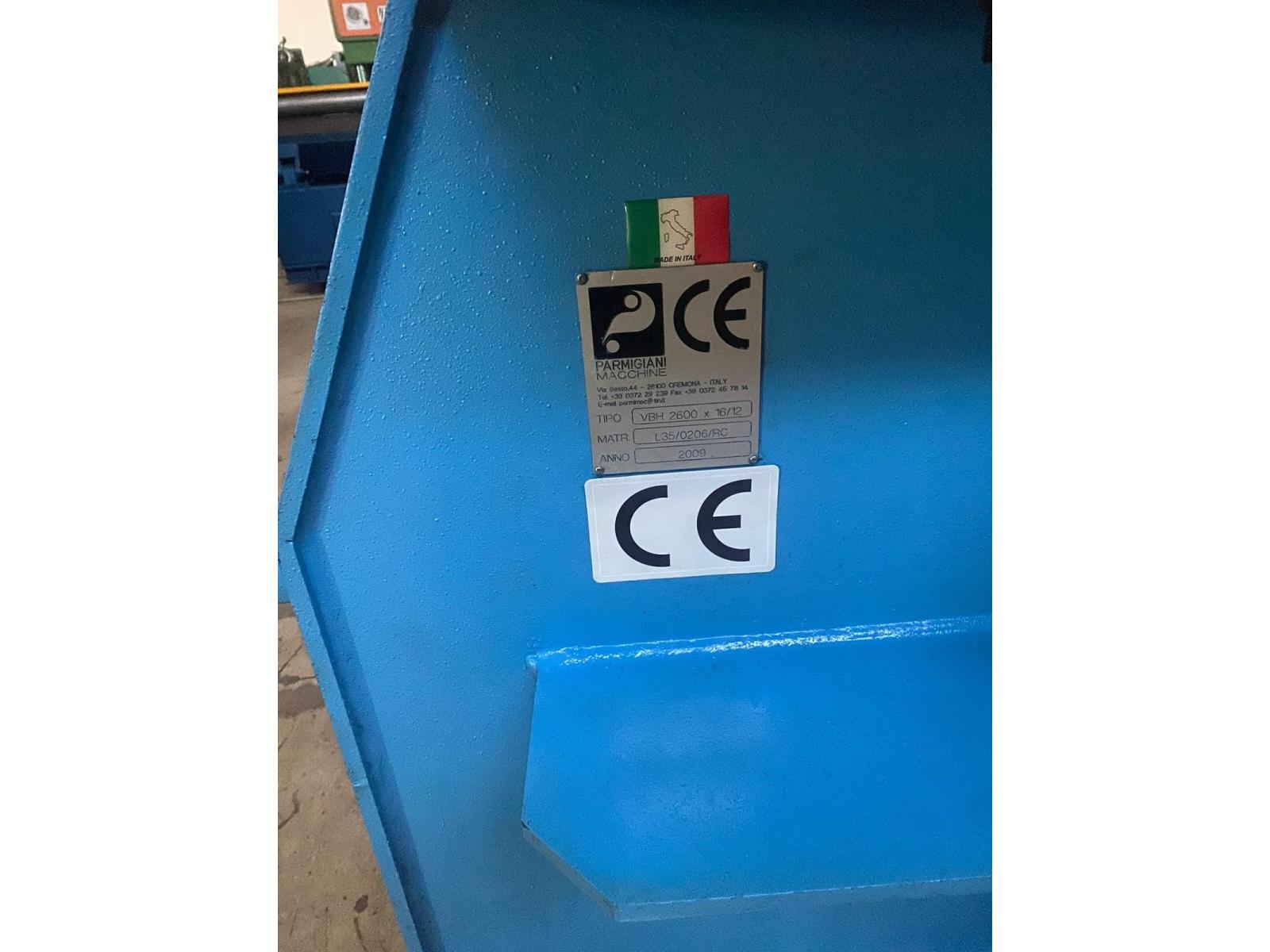 CALANDRA PARMIGIANI 2600 X16 fe e 12 inox