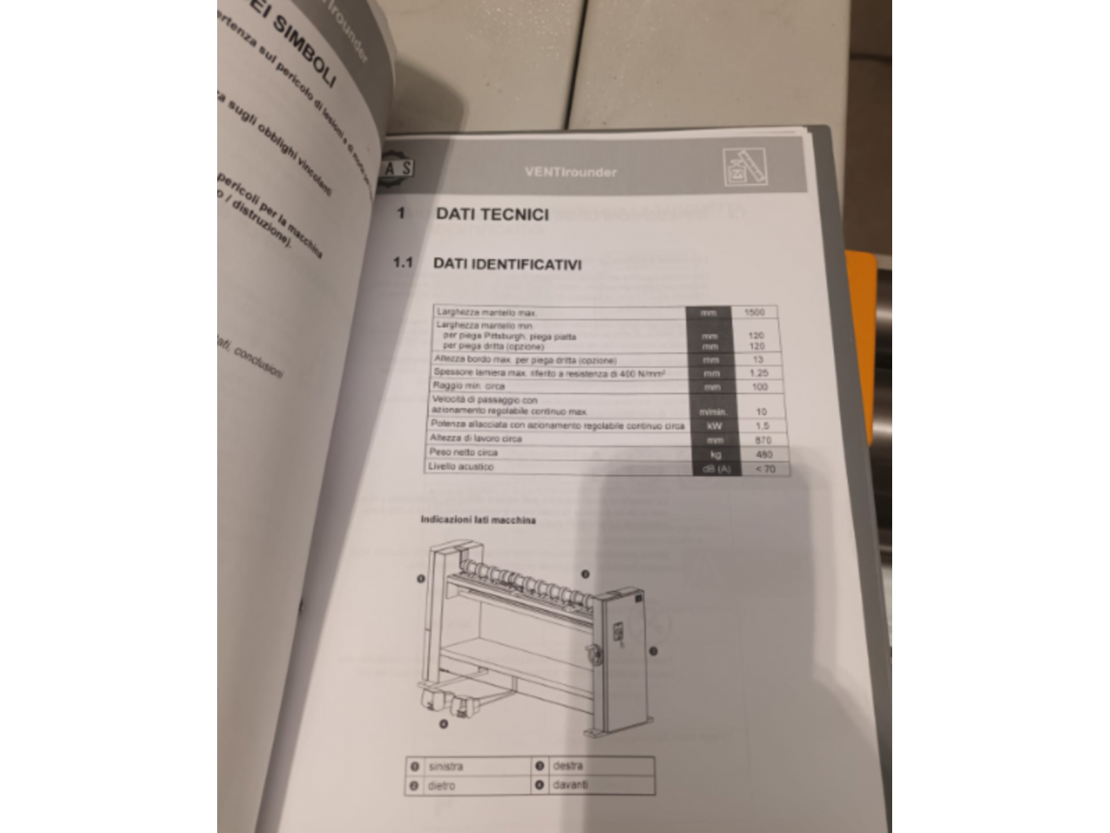 CALNDRA RAS ELETTR. VENTIROUNDER 40.91.