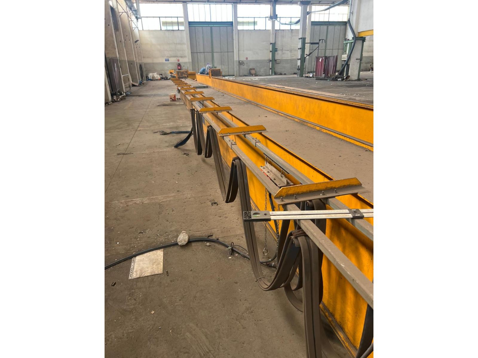 02 CARRIPONTE BITRAVE BONFANTI 12.5 TON SCARTAMENTO 16240 MM