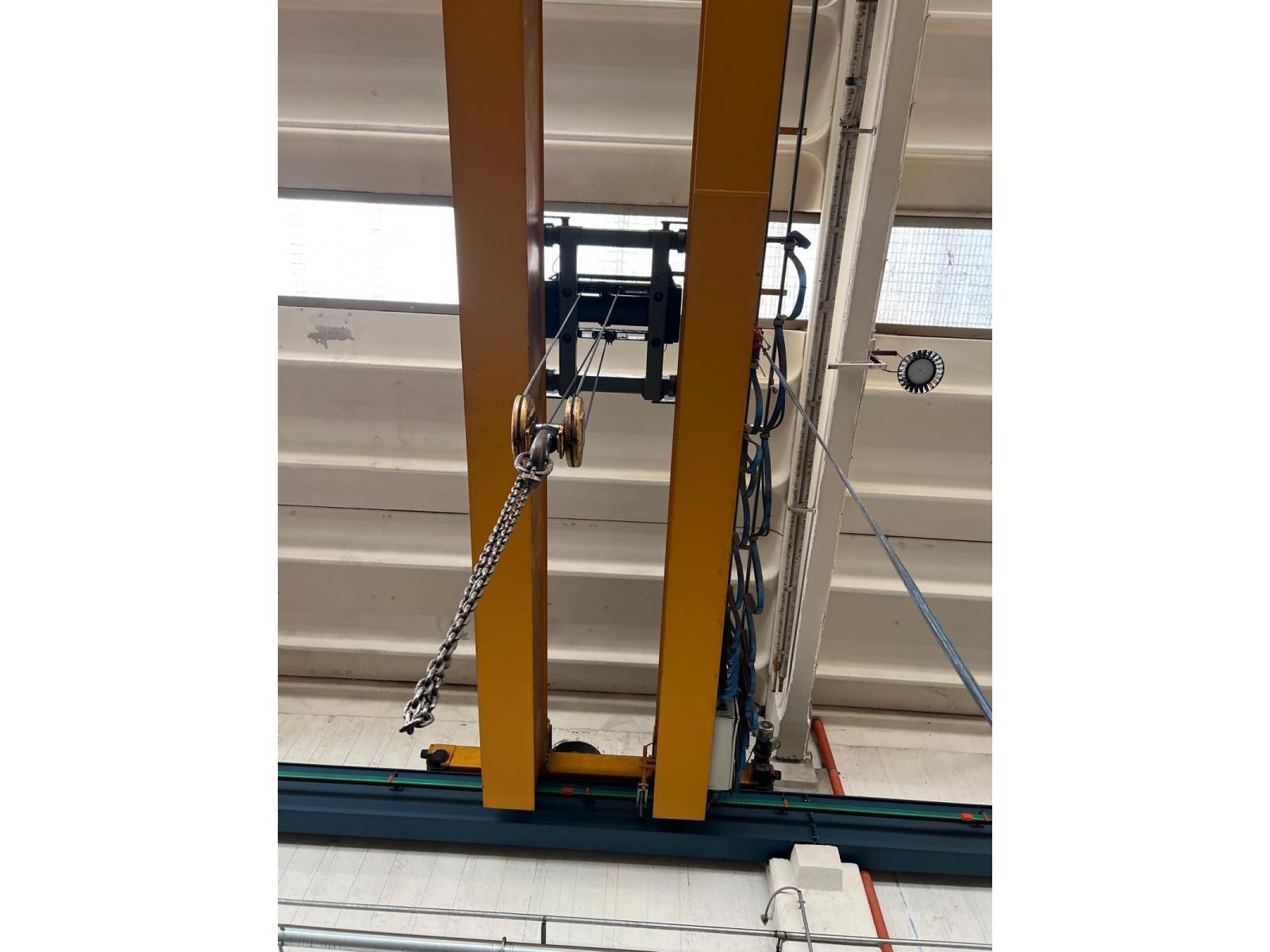 02 CARRIPONTE BITRAVE BONFANTI 12.5 TON SCARTAMENTO 16240 MM