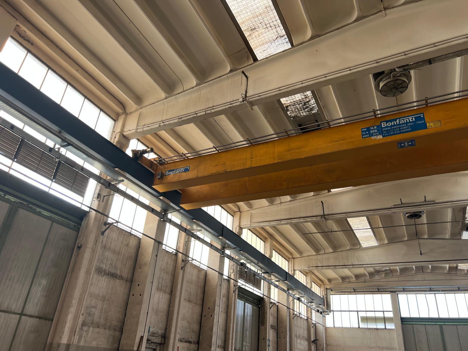 02 CARRIPONTE BITRAVE BONFANTI 12.5 TON SCARTAMENTO 16240 MM