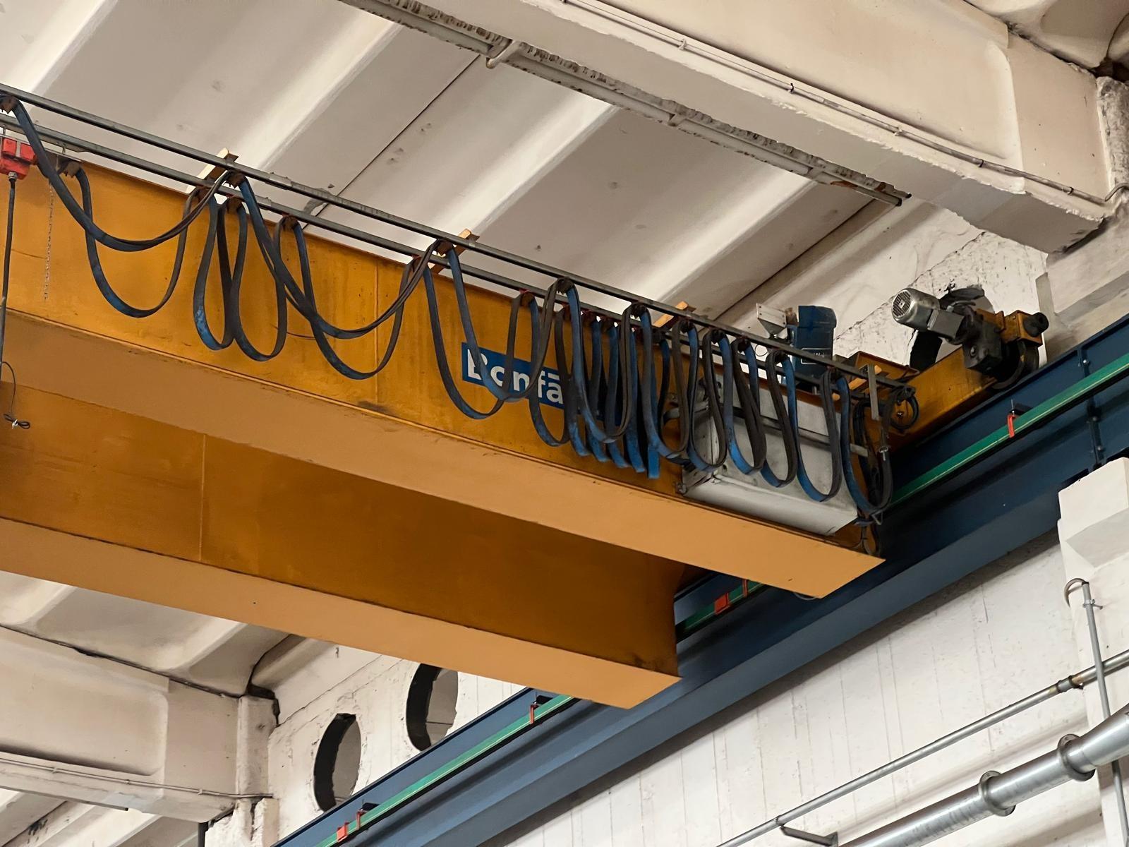 02 CARRIPONTE BITRAVE BONFANTI 12.5 TON SCARTAMENTO 16240 MM