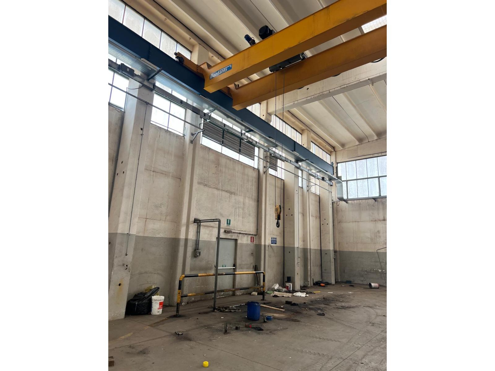 02 CARRIPONTE BITRAVE BONFANTI 6.3 TON  SCARTAMENTO 16240 MM