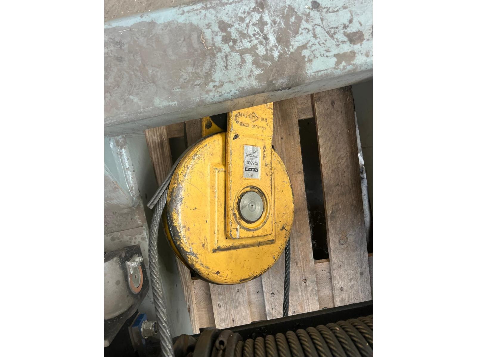 02 CARRIPONTE BITRAVE BONFANTI 6.3 TON  SCARTAMENTO 16240 MM