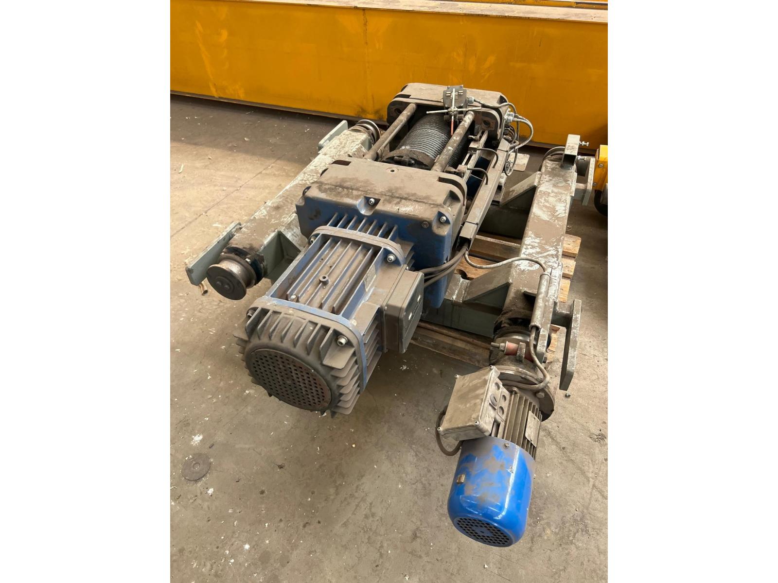 02 CARRIPONTE BITRAVE BONFANTI 6.3 TON  SCARTAMENTO 16240 MM
