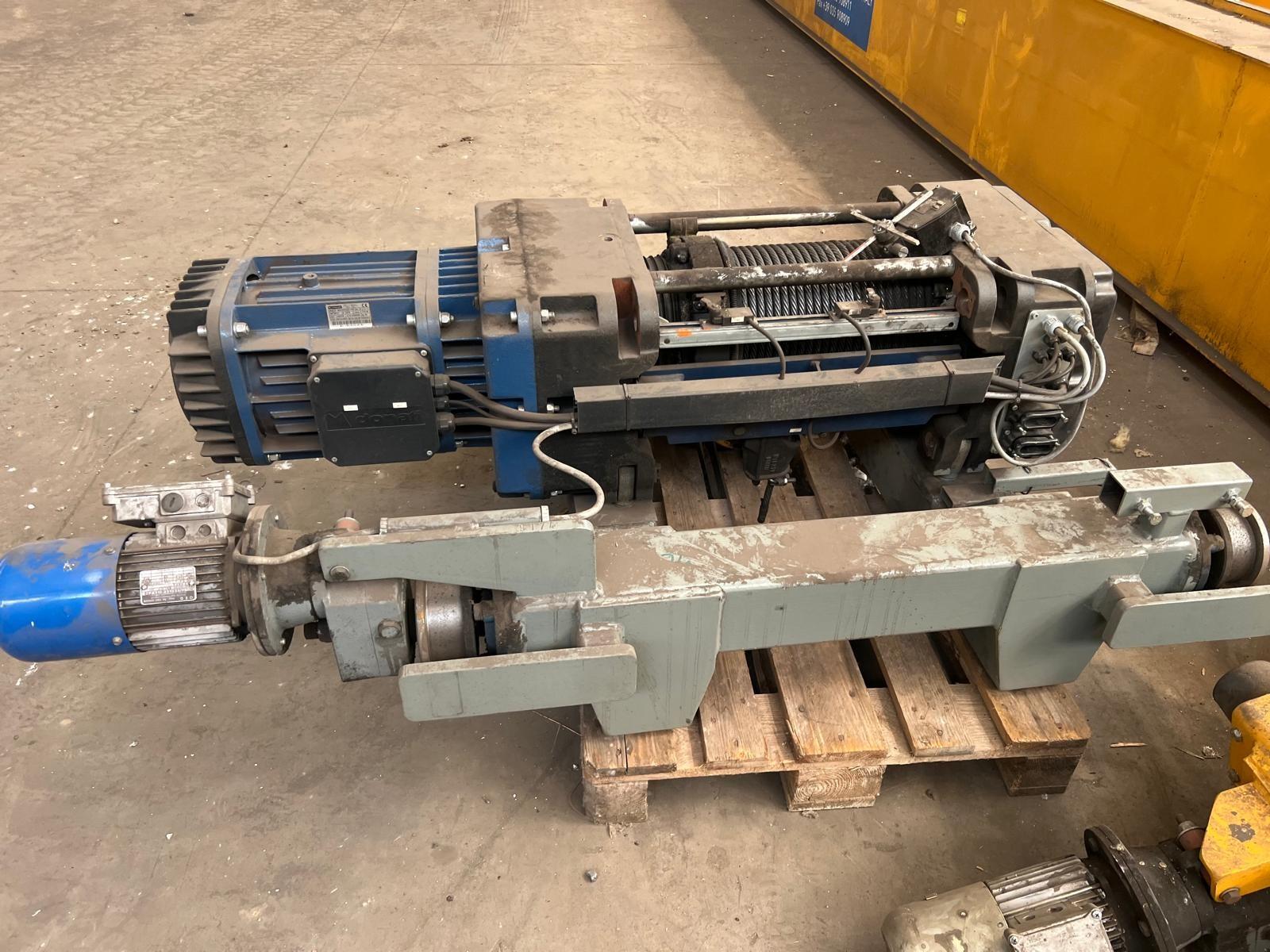 02 CARRIPONTE BITRAVE BONFANTI 6.3 TON  SCARTAMENTO 16240 MM
