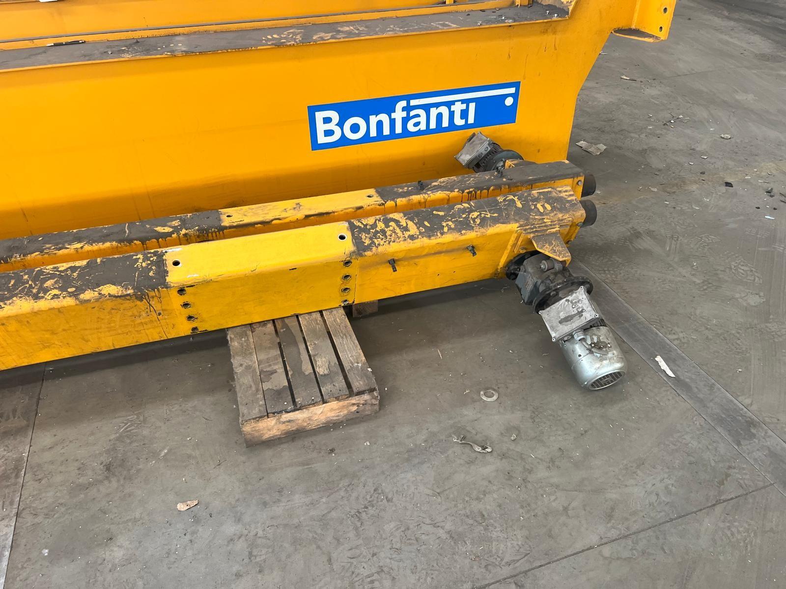 02 CARRIPONTE BITRAVE BONFANTI 6.3 TON  SCARTAMENTO 16240 MM