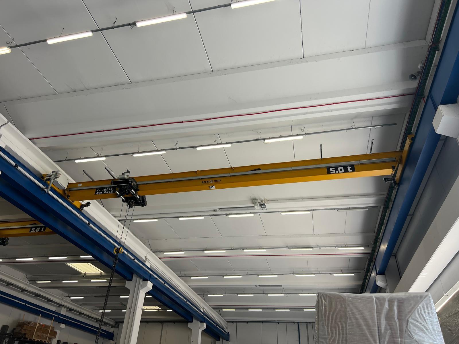 03 CARRIPONTE MONOTRAVE MEC GRU PORTATA 5 TIN SCARTAMENTO 13000 MM