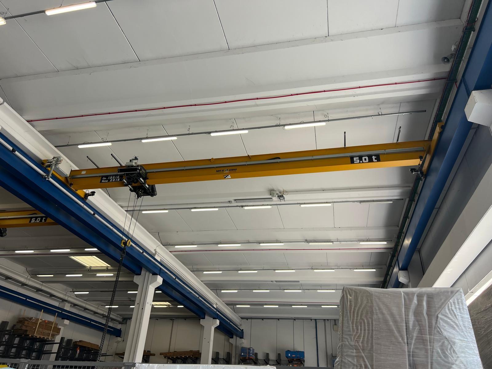 03 CARRIPONTE MONOTRAVE MEC GRU PORTATA 5 TIN SCARTAMENTO 13000 MM