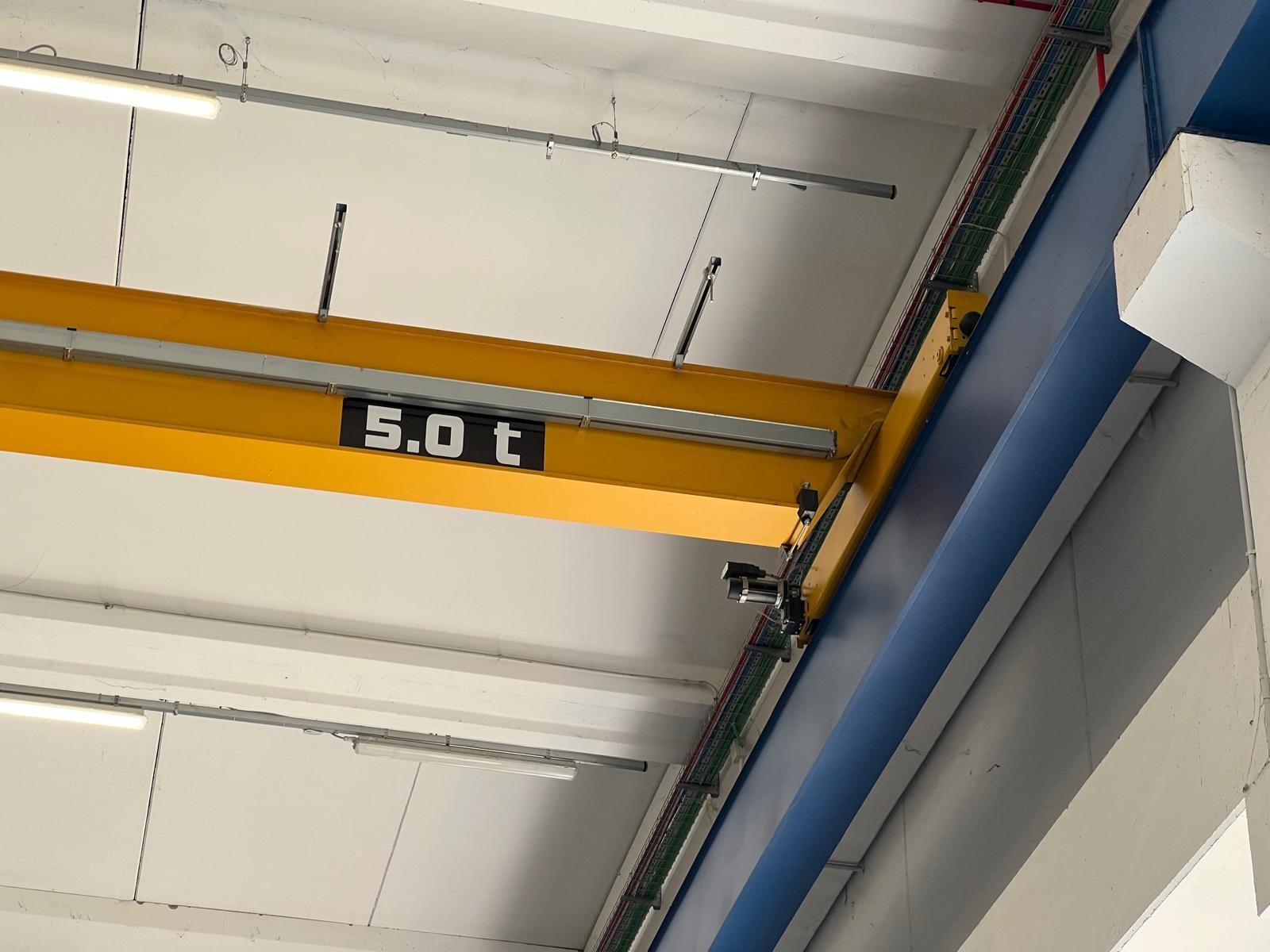 03 CARRIPONTE MONOTRAVE MEC GRU PORTATA 5 TIN SCARTAMENTO 13000 MM