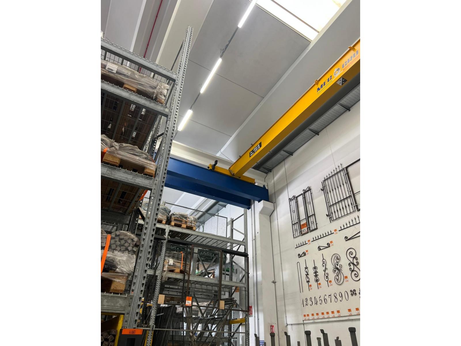 03 CARRIPONTE MONOTRAVE MEC GRU PORTATA 5 TIN SCARTAMENTO 13000 MM
