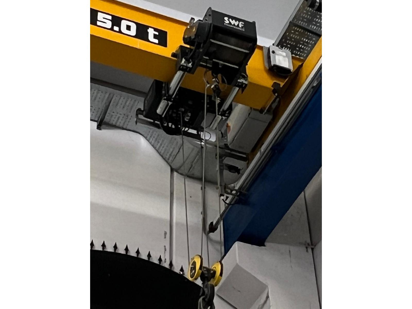 03 CARRIPONTE MONOTRAVE MEC GRU PORTATA 5 TIN SCARTAMENTO 13000 MM
