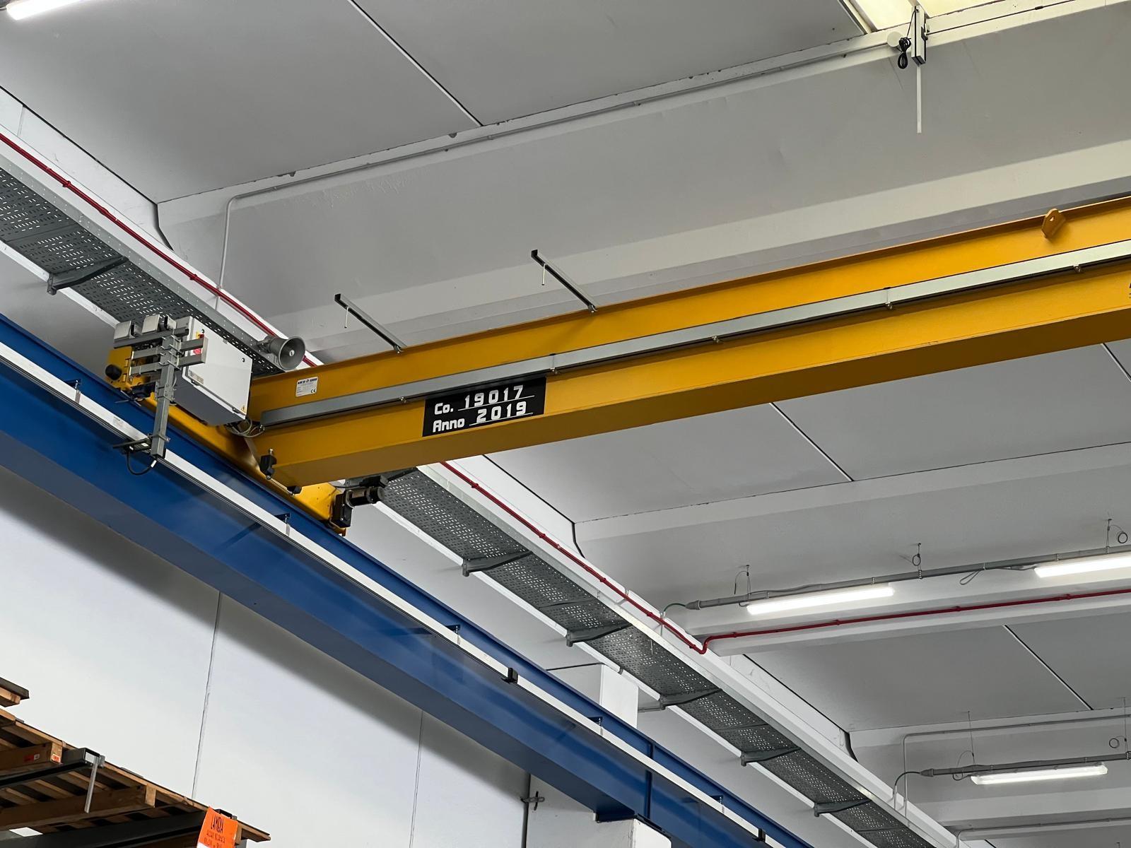 03 CARRIPONTE MONOTRAVE MEC GRU PORTATA 5 TIN SCARTAMENTO 13000 MM
