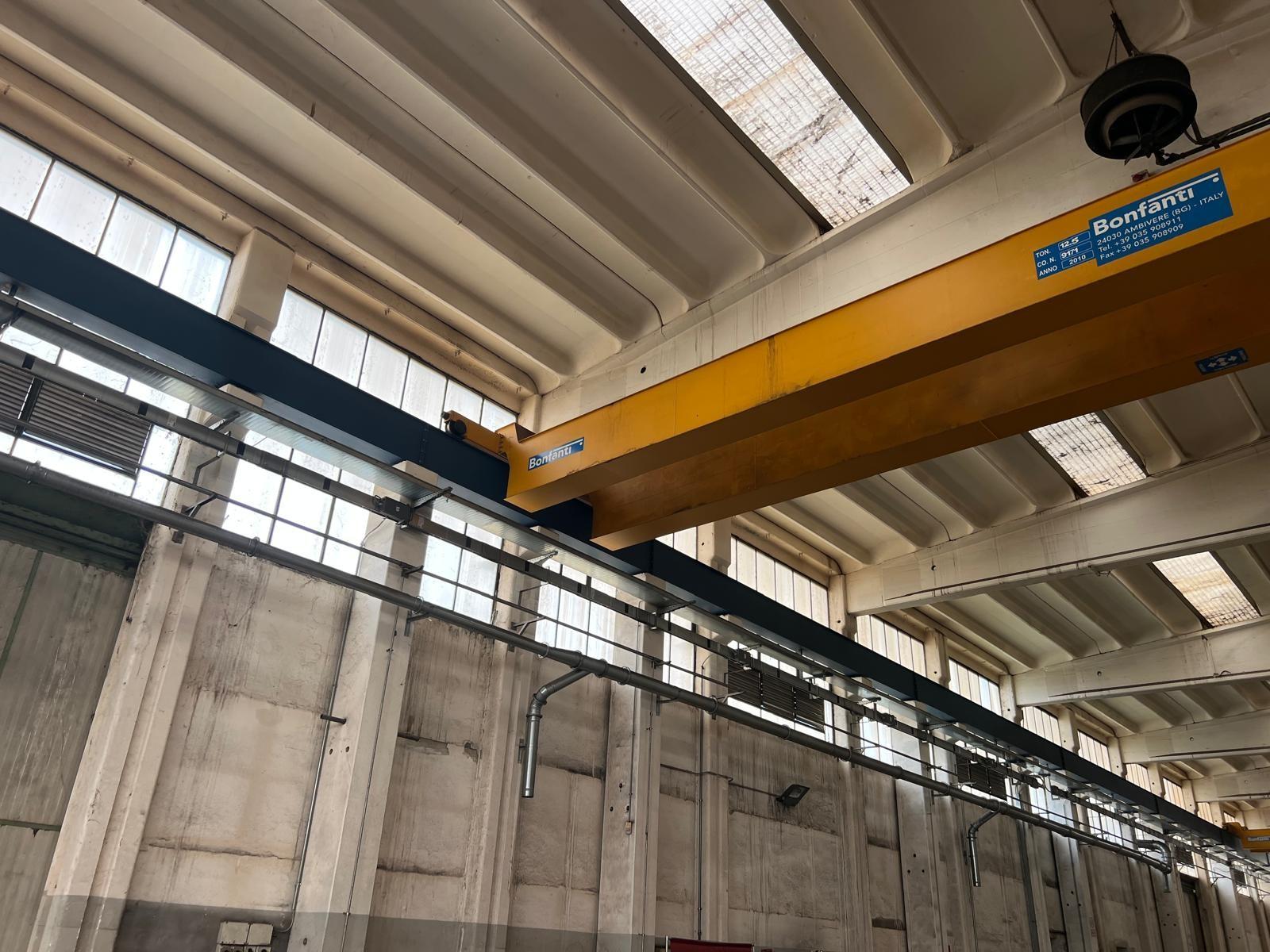 CARROPONTE BITRAVE BONFANTI 12.5 TON SCARTAMENTO 16240 MM