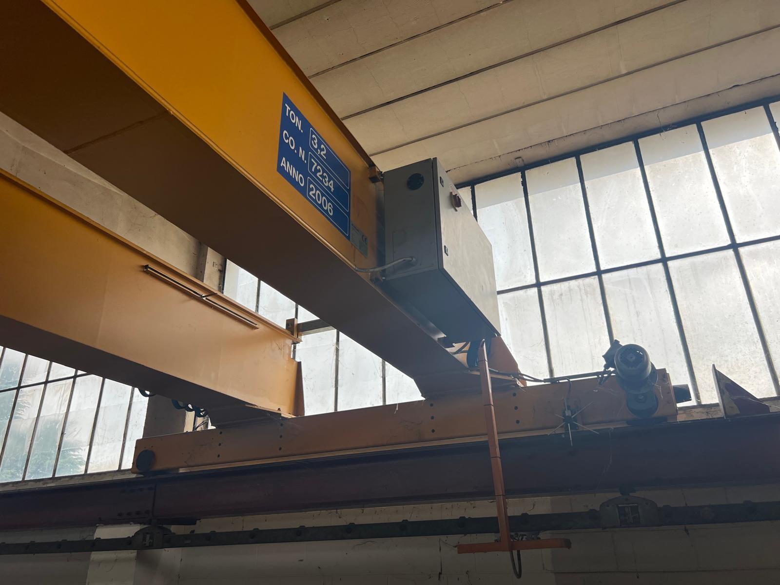 CARROPONTE BITRAVE BONFANTI TON 3.2  SCARTAMENTO 16200MM