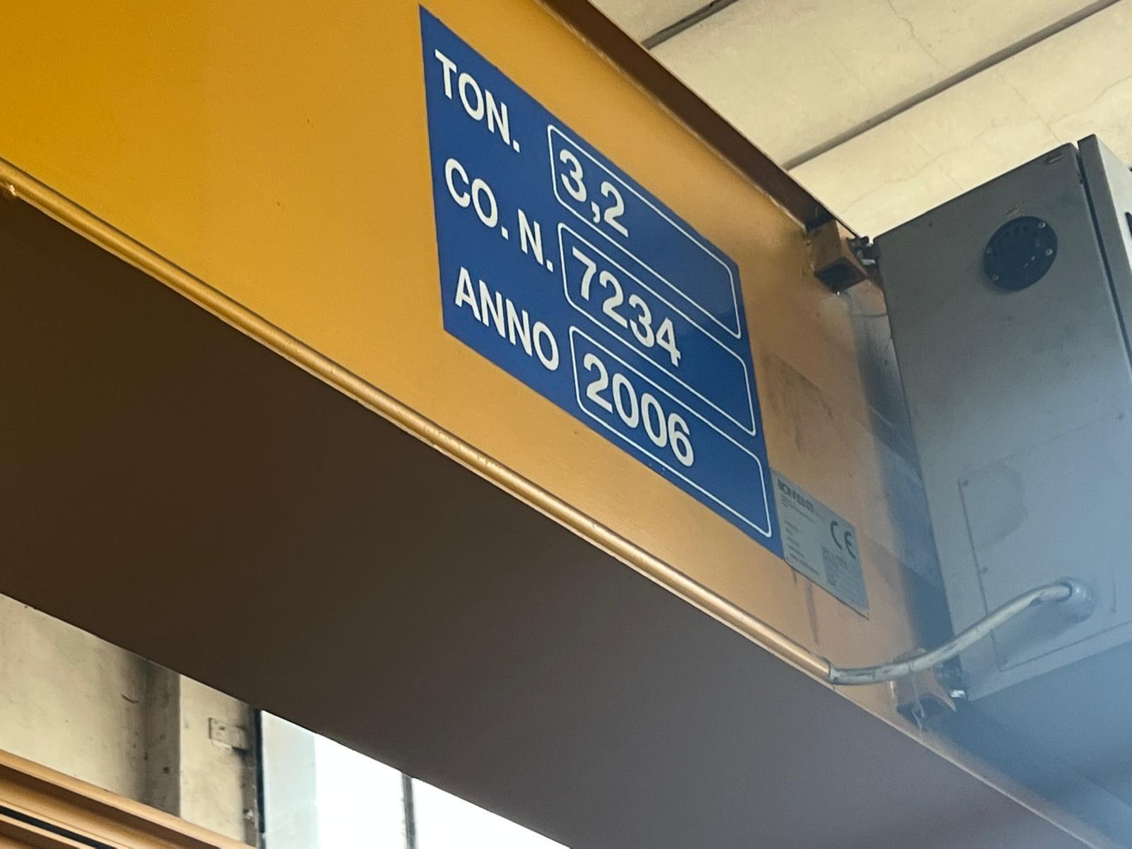 CARROPONTE BITRAVE BONFANTI TON 3.2  SCARTAMENTO 16200MM