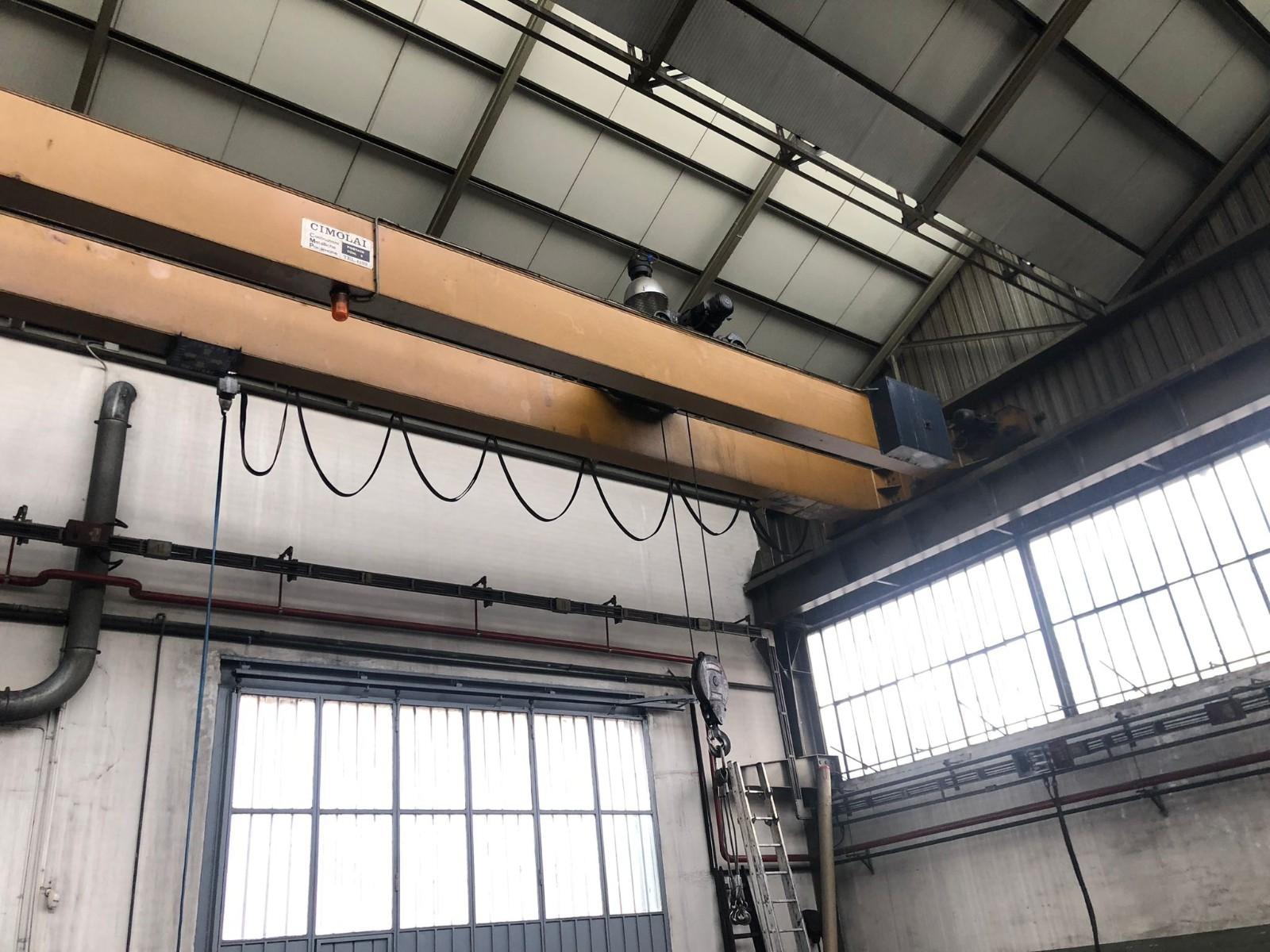 CARROPONTE BITRAVE CIMOLAI 5 TON  SCARTAMENTO 1540 CM