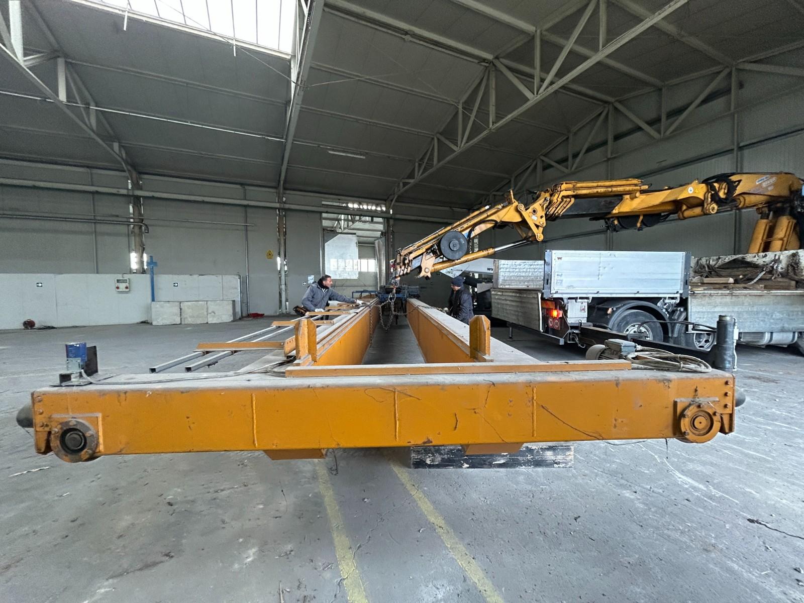 CARROPONTE BITRAVE COMAS 5 TON SCARTAMENTO 18360 MM ANNO 2003