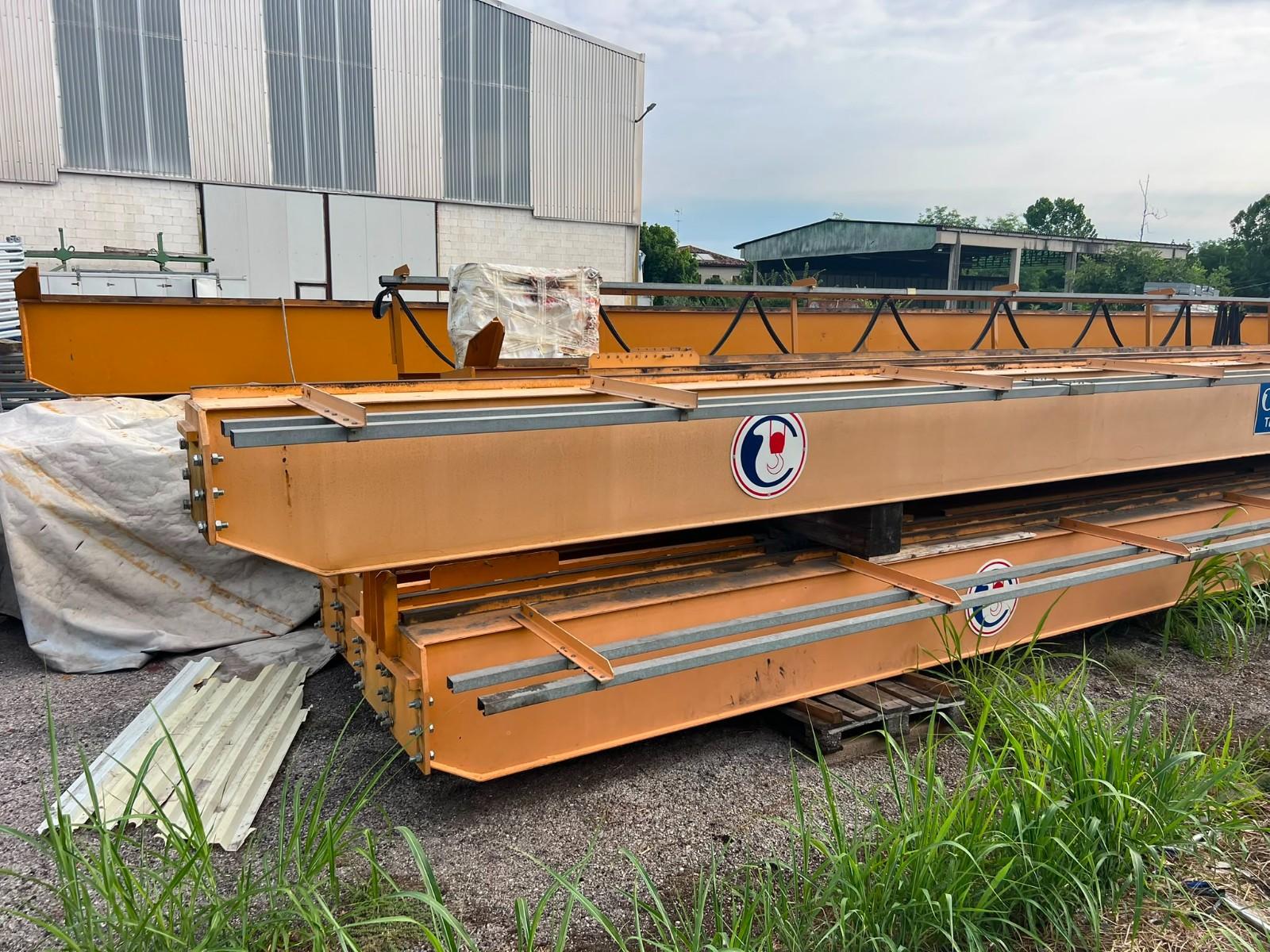 CARROPONTE BITRAVE COMAS 5 TON SCARTAMENTO 14 METRI