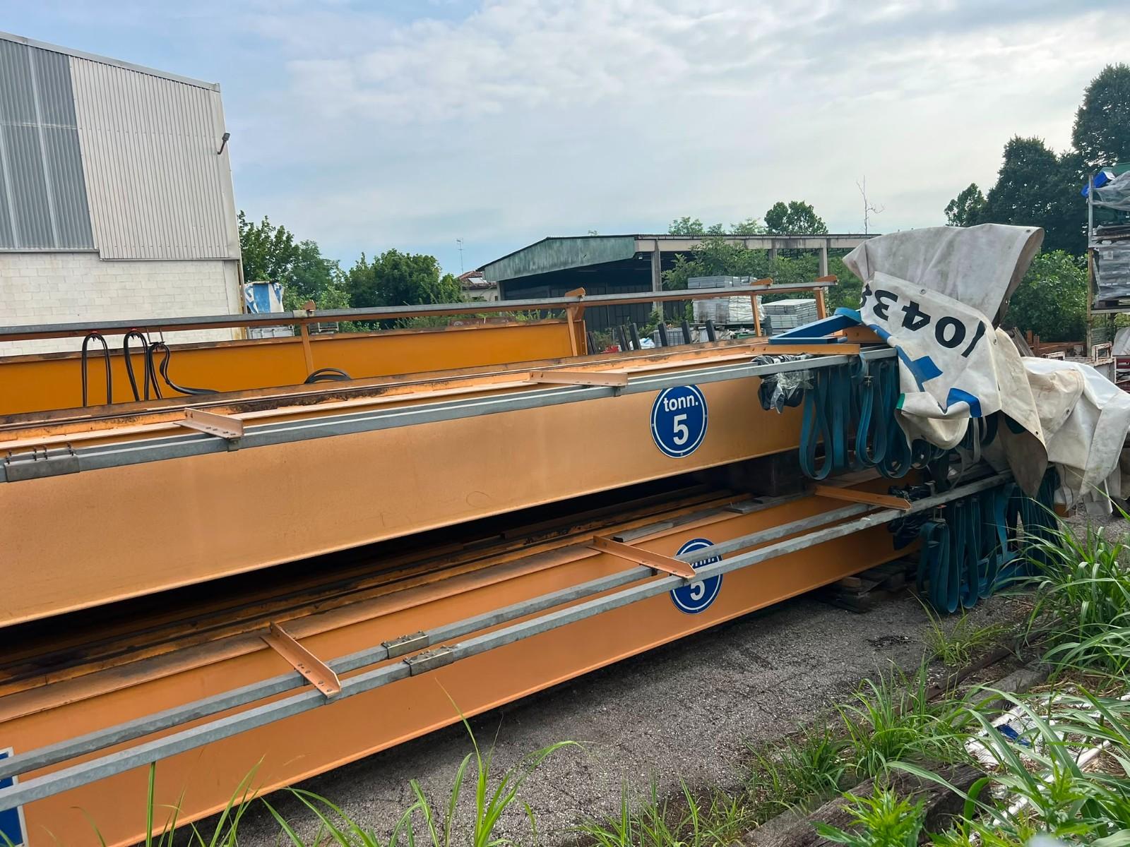 CARROPONTE BITRAVE COMAS 5 TON SCARTAMENTO 14 METRI