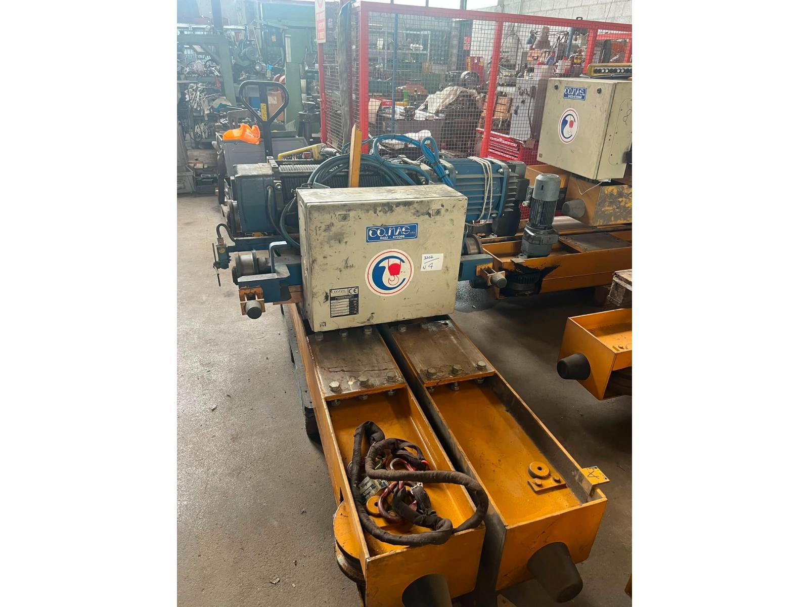 CARROPONTE BITRAVE COMAS 5 TON SCARTAMENTO 14 METRI