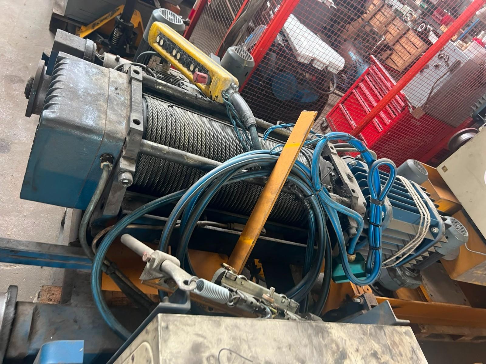 CARROPONTE BITRAVE COMAS 5 TON SCARTAMENTO 14 METRI