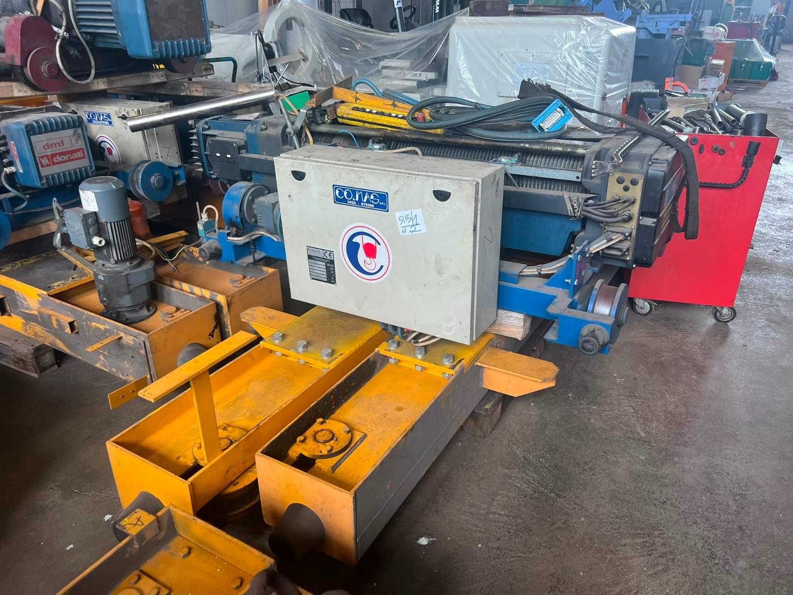 CARROPONTE BITRAVE COMAS 5 TON SCARTAMENTO 14 METRI