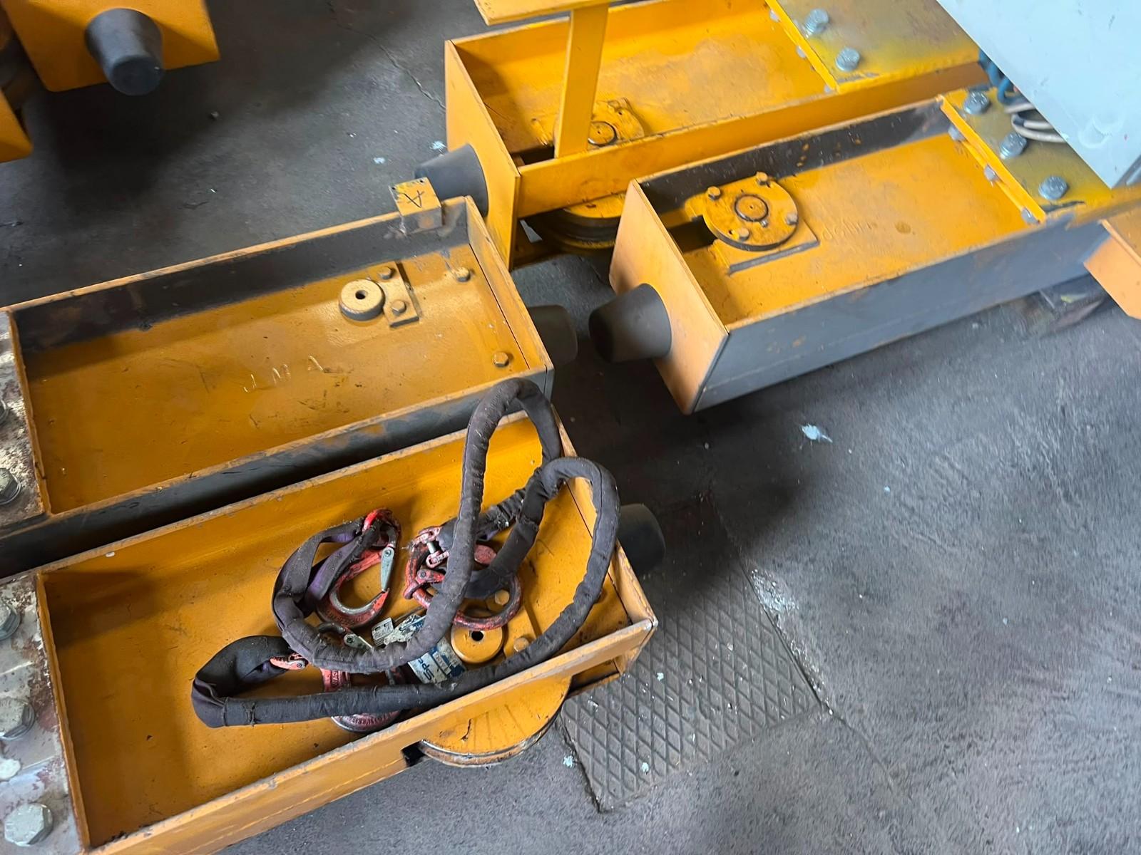 CARROPONTE BITRAVE COMAS 5 TON SCARTAMENTO 14 METRI
