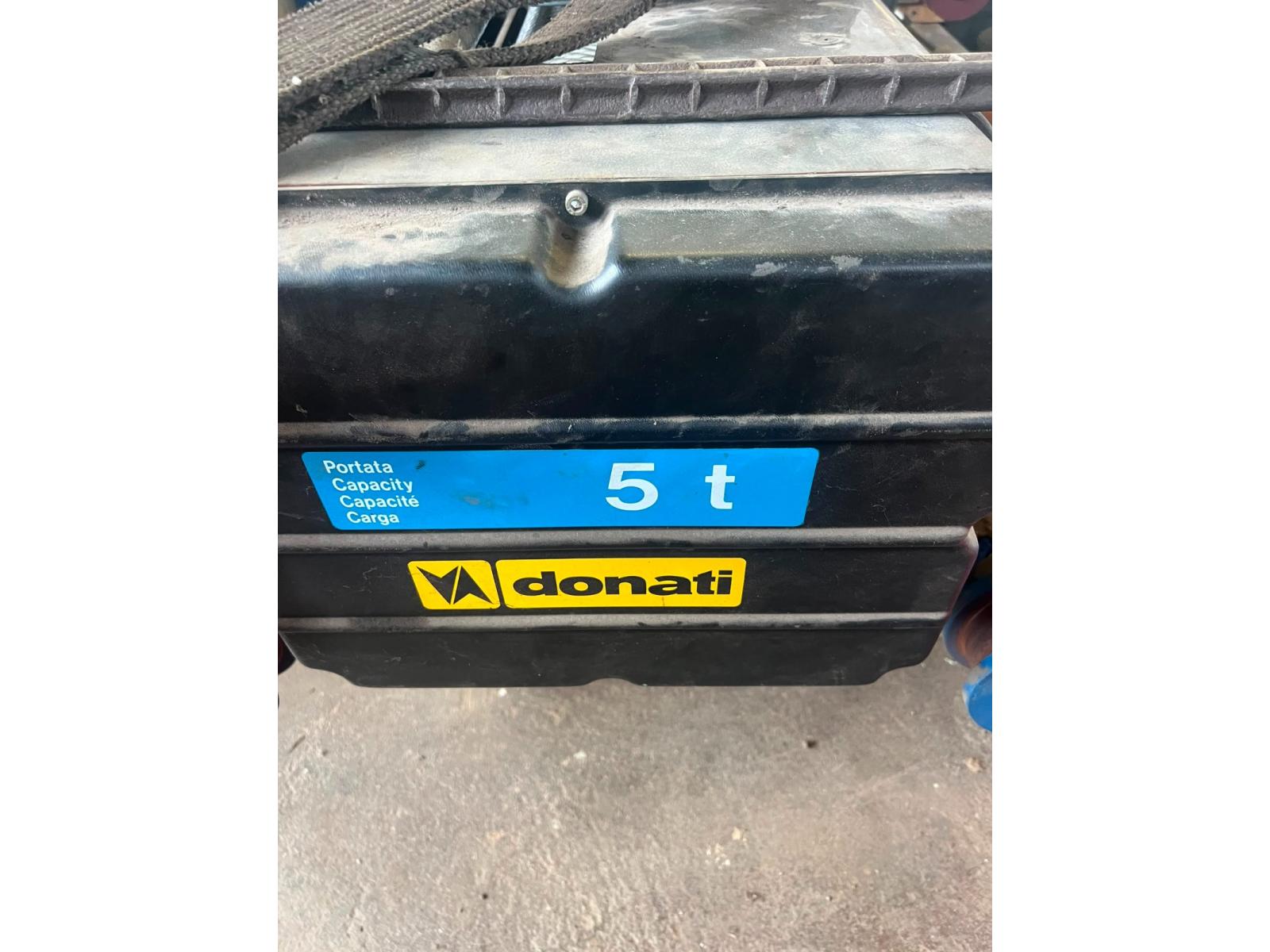 CARROPONTE BITRAVE COMAS 5 TON SCARTAMENTO 14 METRI