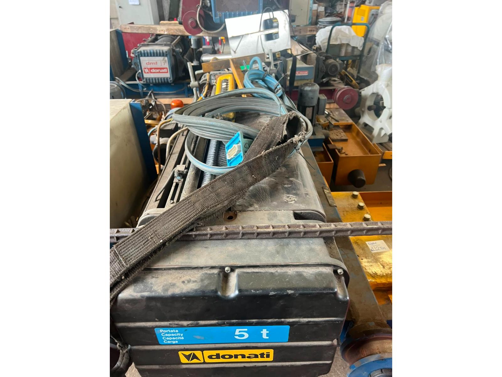 CARROPONTE BITRAVE COMAS 5 TON SCARTAMENTO 14 METRI