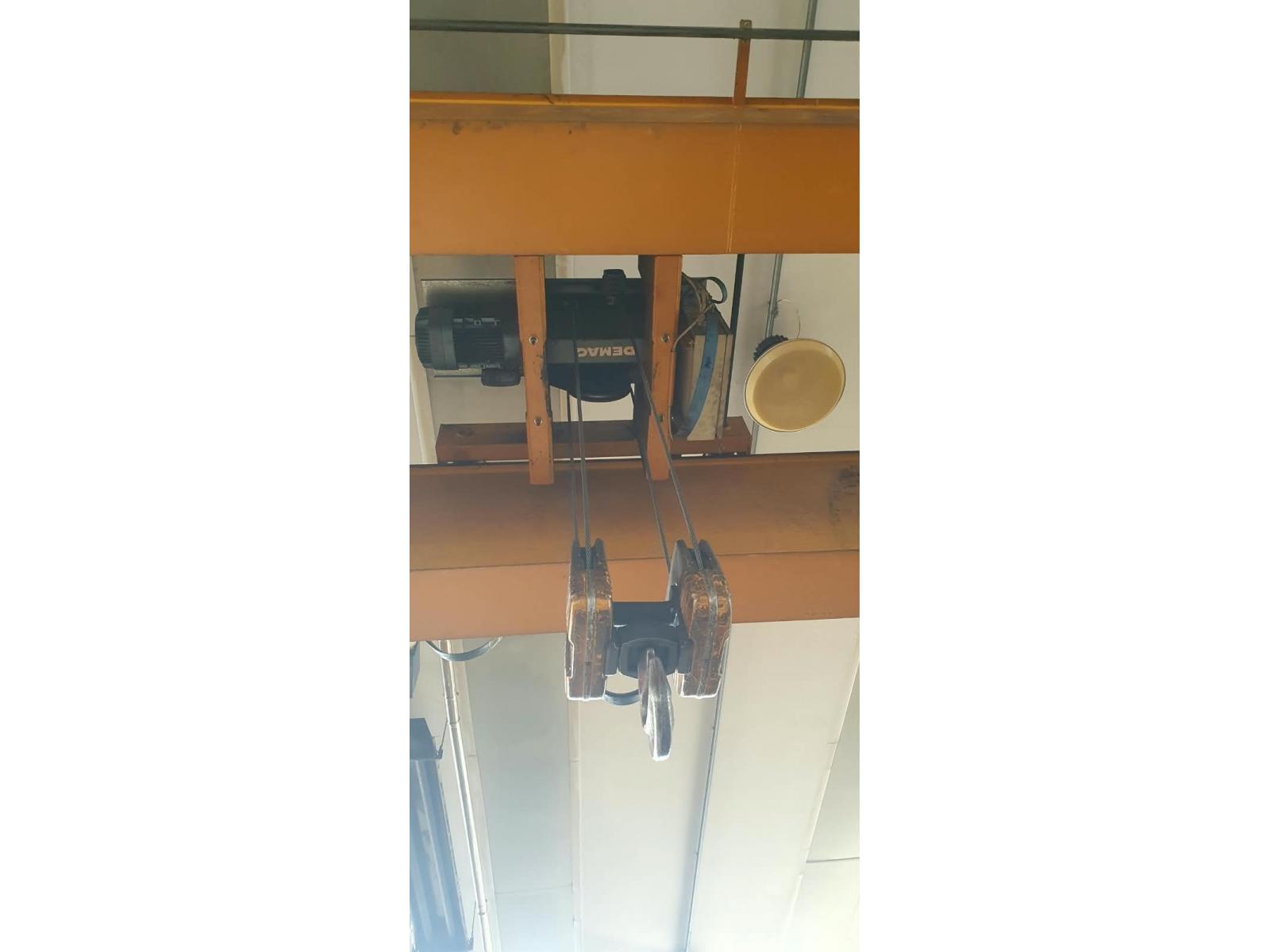 CARROPONTE BITRAVE DEMAG 12.5 TON SCARTAMENTO 20000 MM