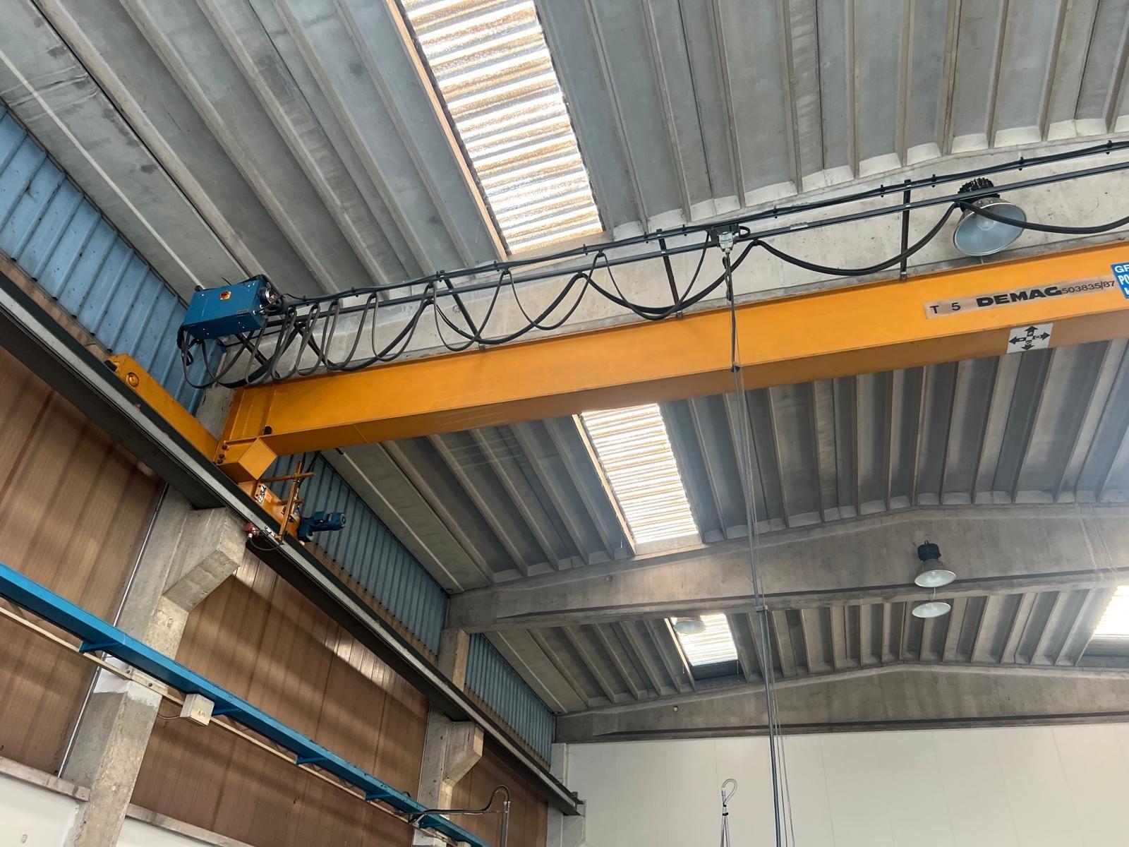 CARROPONTE BITRAVE DEMAG 5 TON SCARTAMENTO 1310 CM