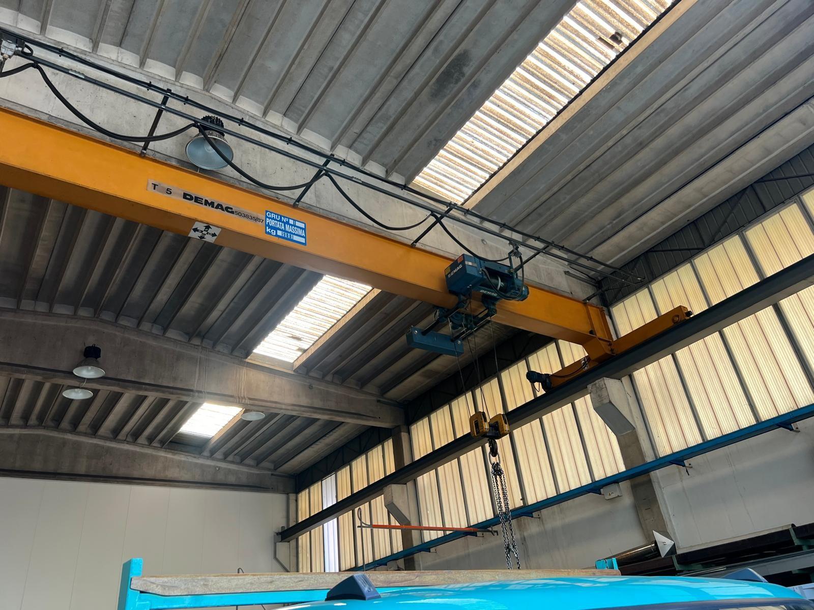 CARROPONTE BITRAVE DEMAG 5 TON SCARTAMENTO 1310 CM