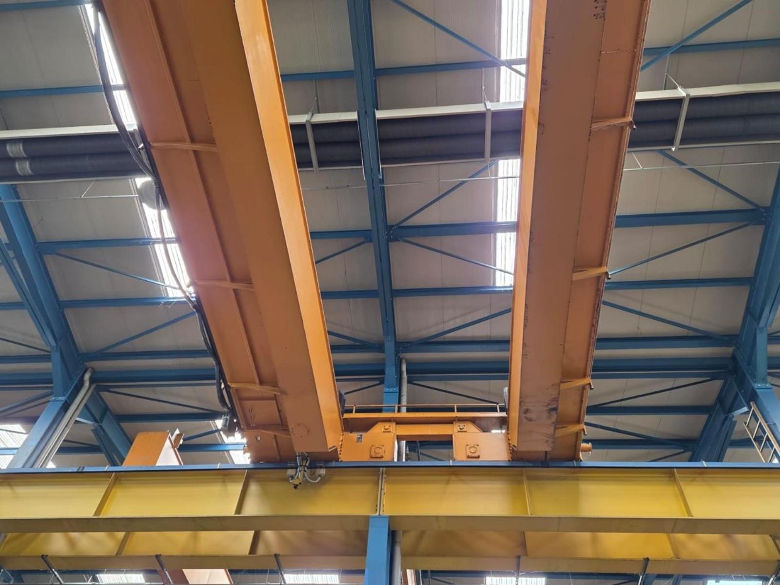 CARROPONTE BITRAVE DEMAG 60 +20 TON SCARTAMENTO 20000MM