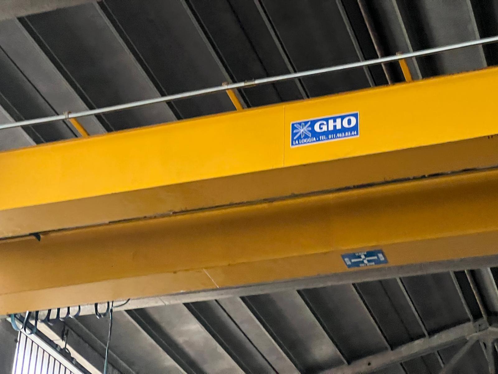 CARROPONTE BITRAVE GHO 10 TON  SCARTAMENTO 11130 MM