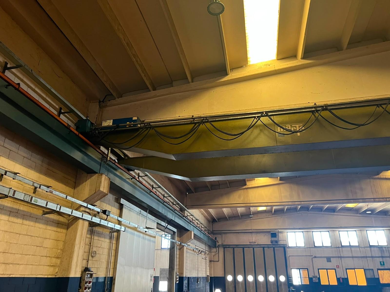 CARROPONTE BITRAVE MARTE 8 TON SCARTAMENTO 18350 MM ANNO 2000
