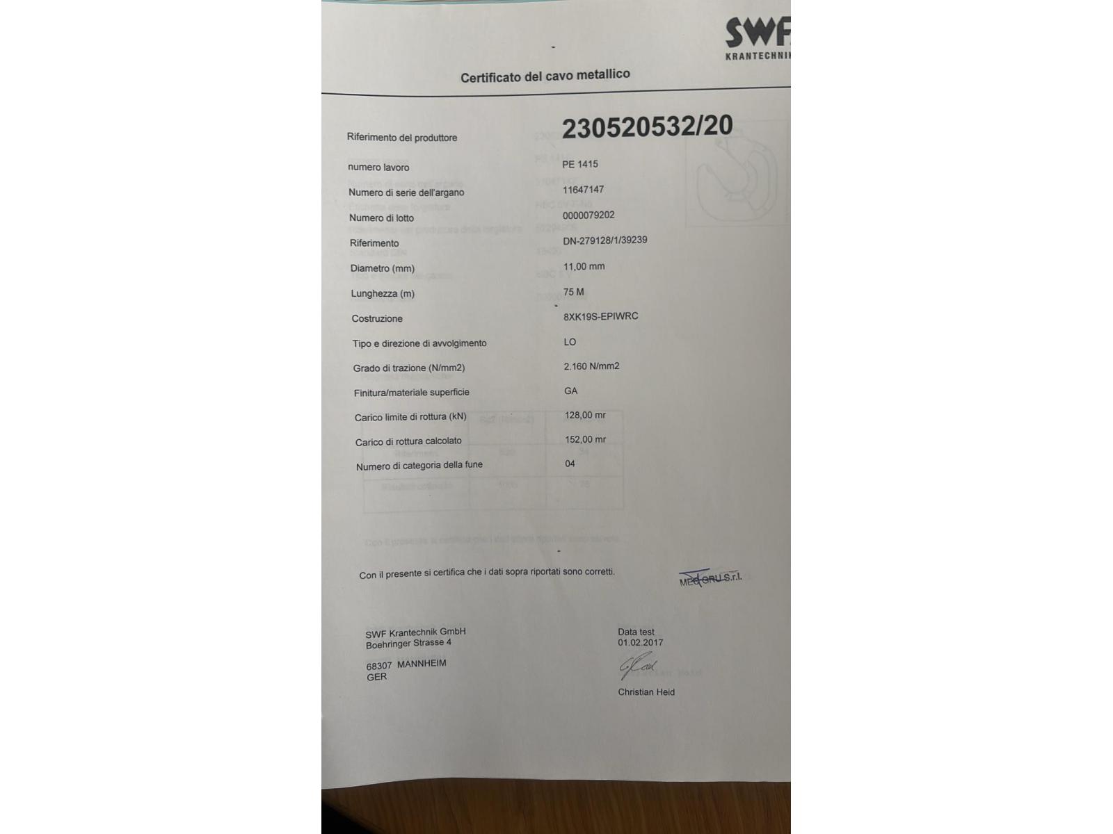 CARROPONTE BITRAVE MEC GRU 20 TON