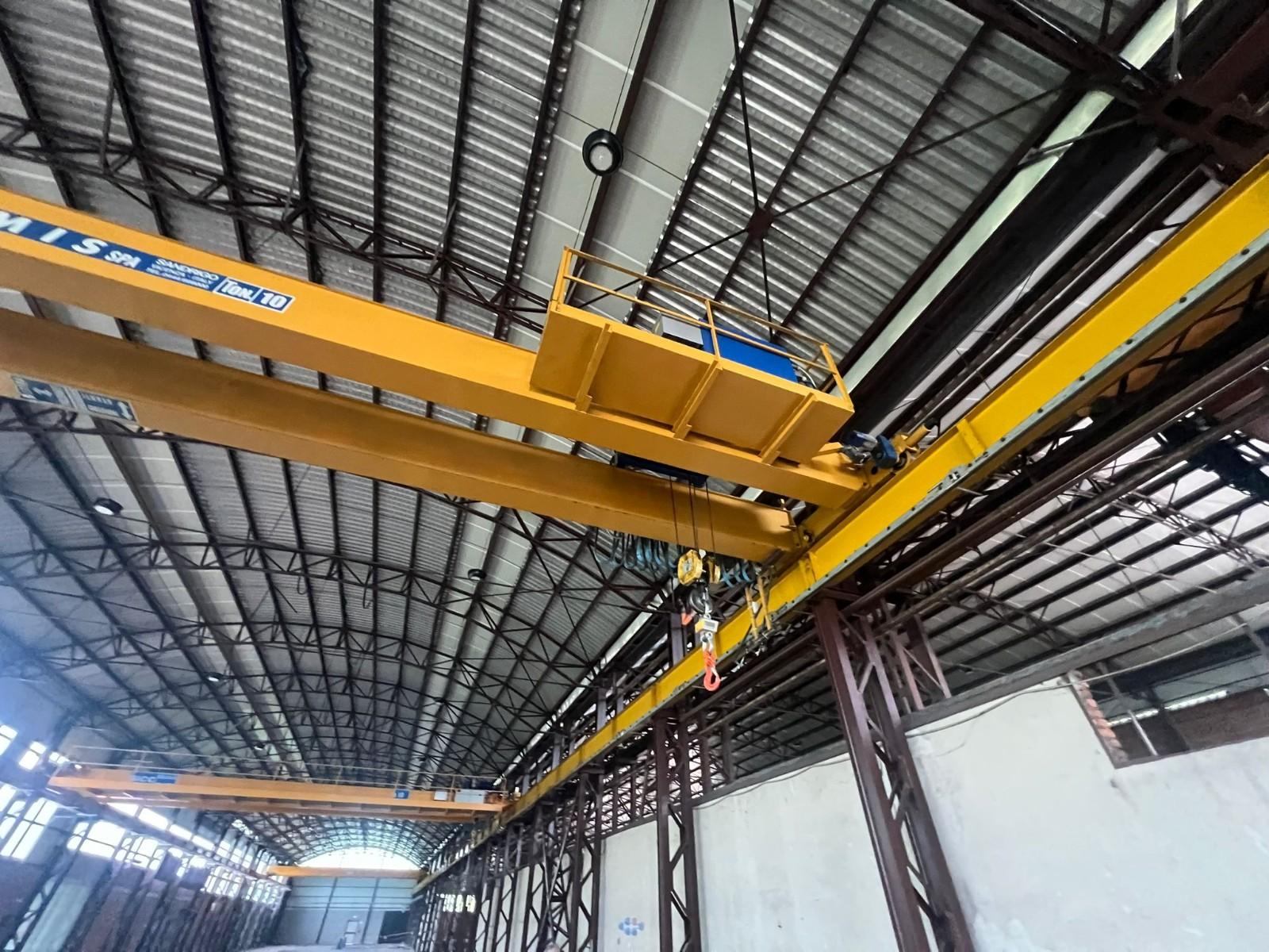 Carroponte bitrave omis anno 2013 Scartamento 15500 mm