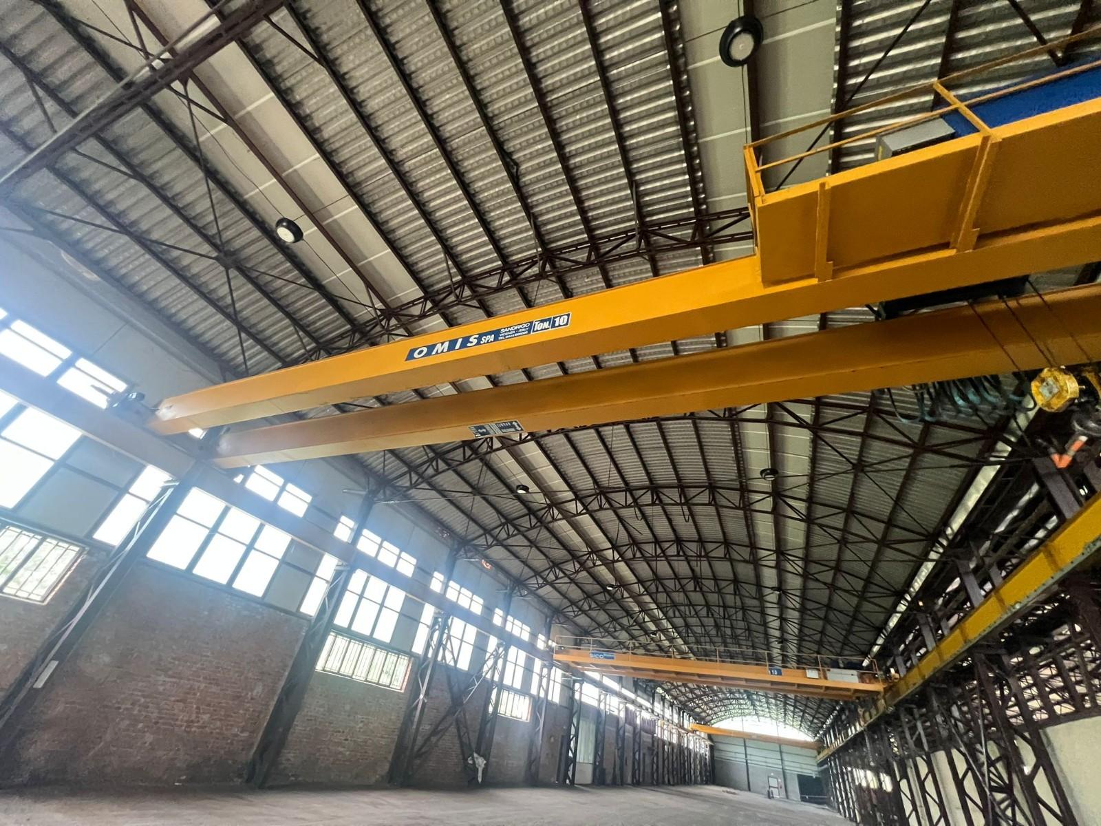 Carroponte bitrave omis anno 2013 Scartamento 15500 mm