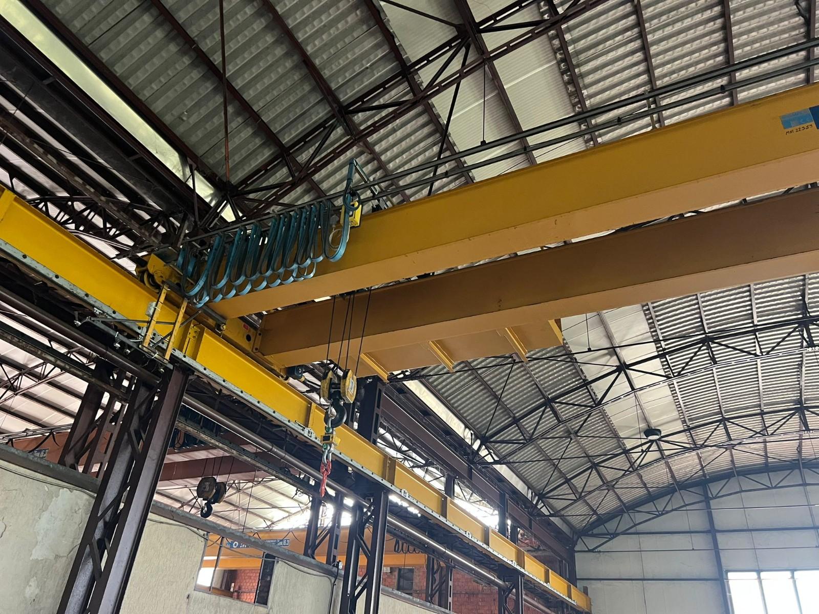 Carroponte bitrave omis anno 2013 Scartamento 15500 mm