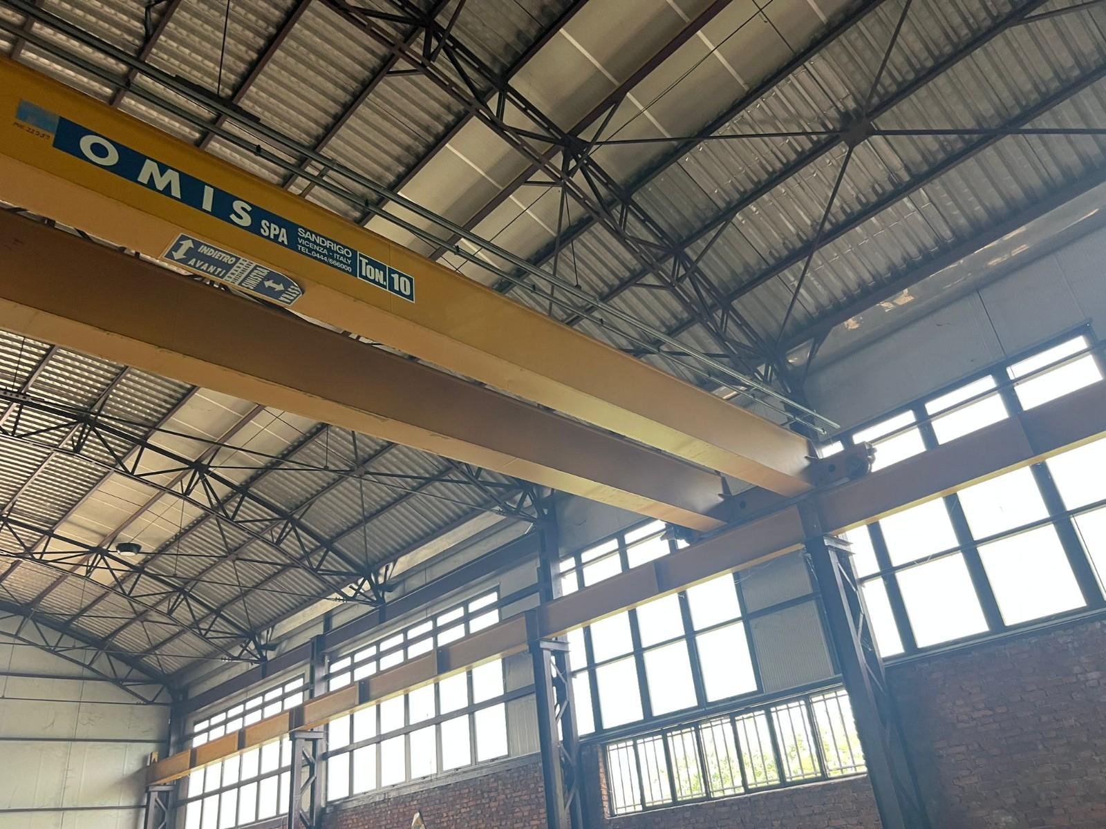 Carroponte bitrave omis anno 2013 Scartamento 15500 mm