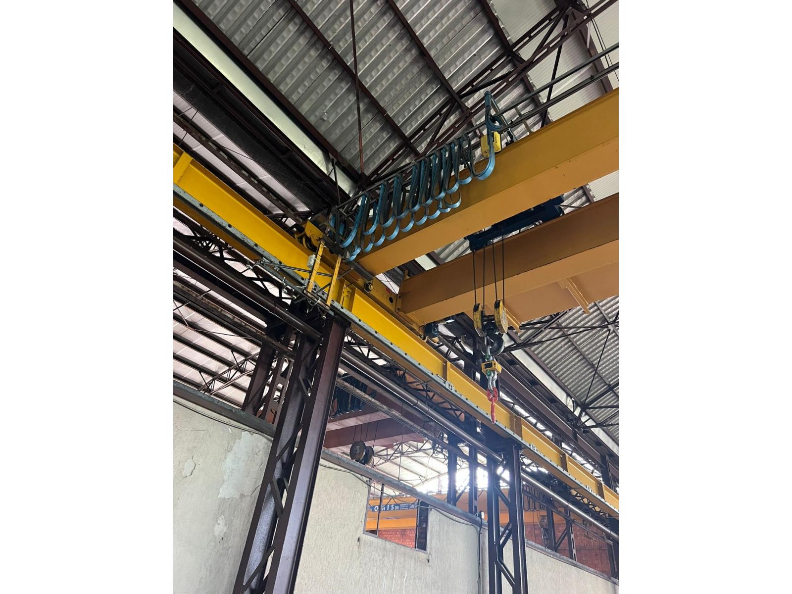 Carroponte bitrave omis anno 2013 Scartamento 15500 mm