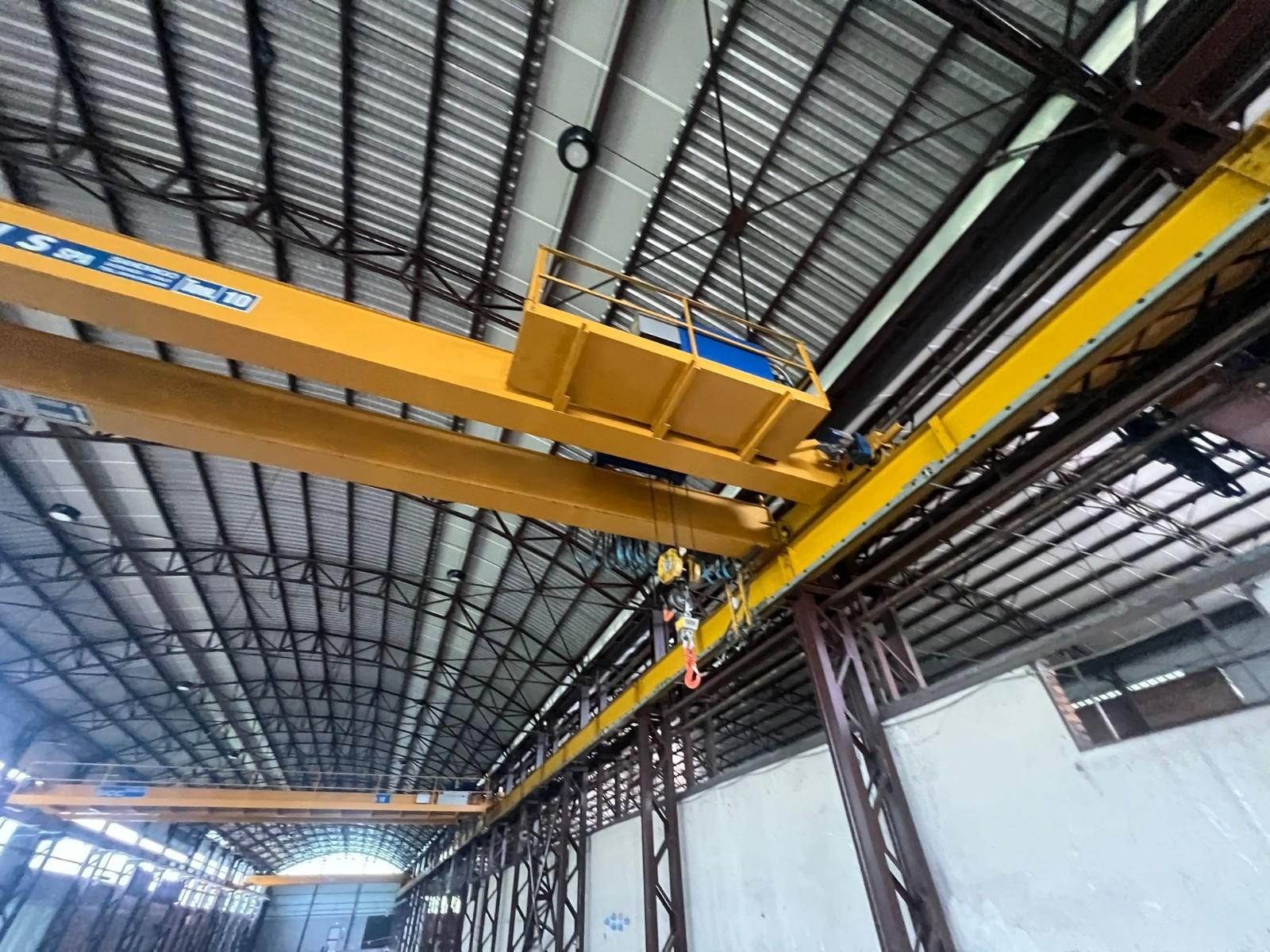 Carroponte bitrave omis anno 2013 Scartamento 15500 mm