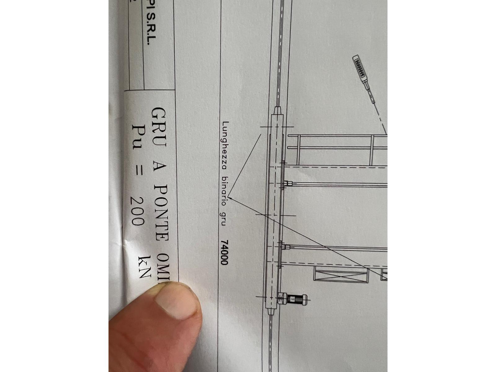 CARROPONTE BITRAVE OMIS GSM 20 TON SCARTAMENTO 15.15