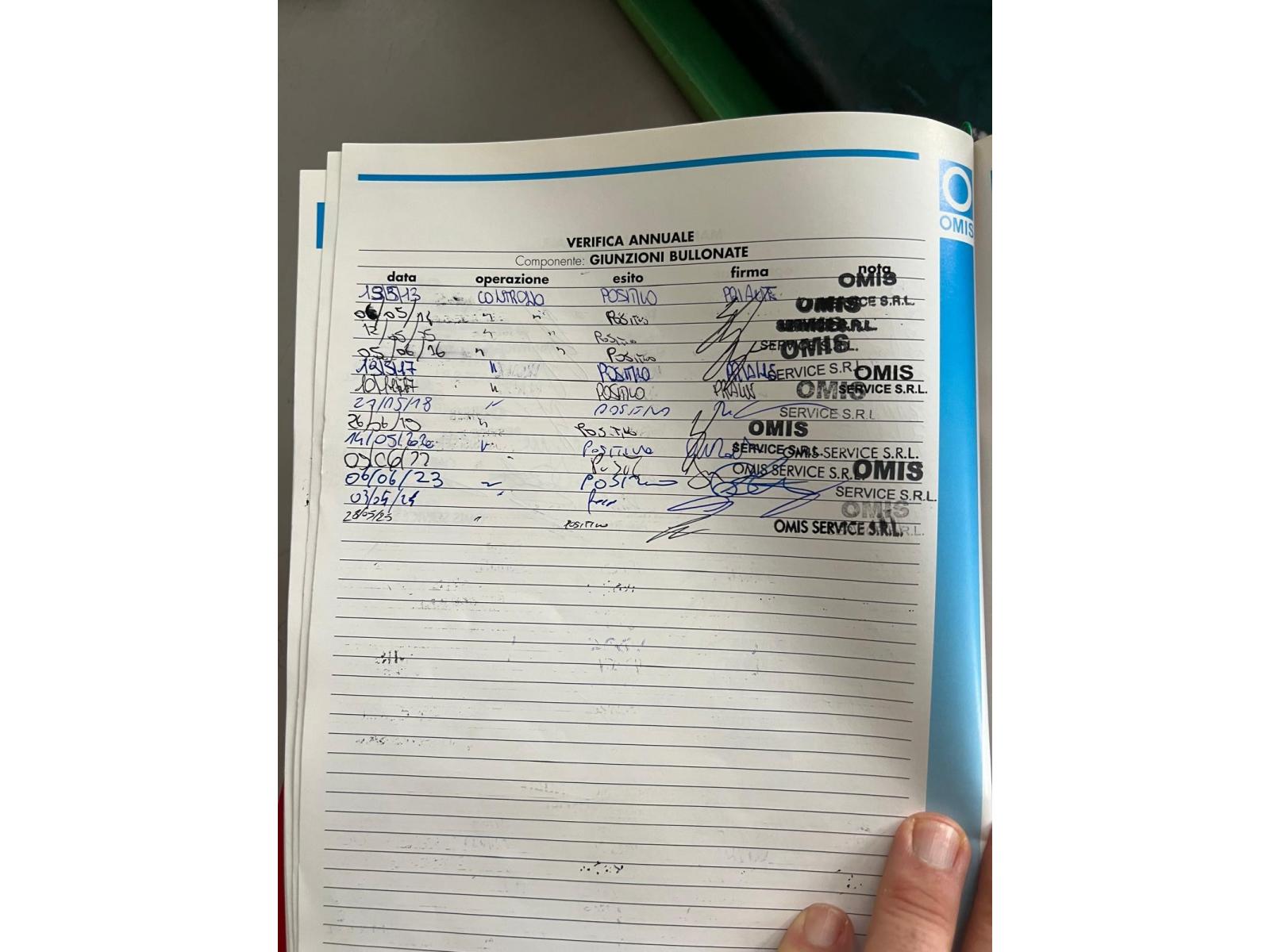 CARROPONTE BITRAVE OMIS GSM 20 TON SCARTAMENTO 15.15