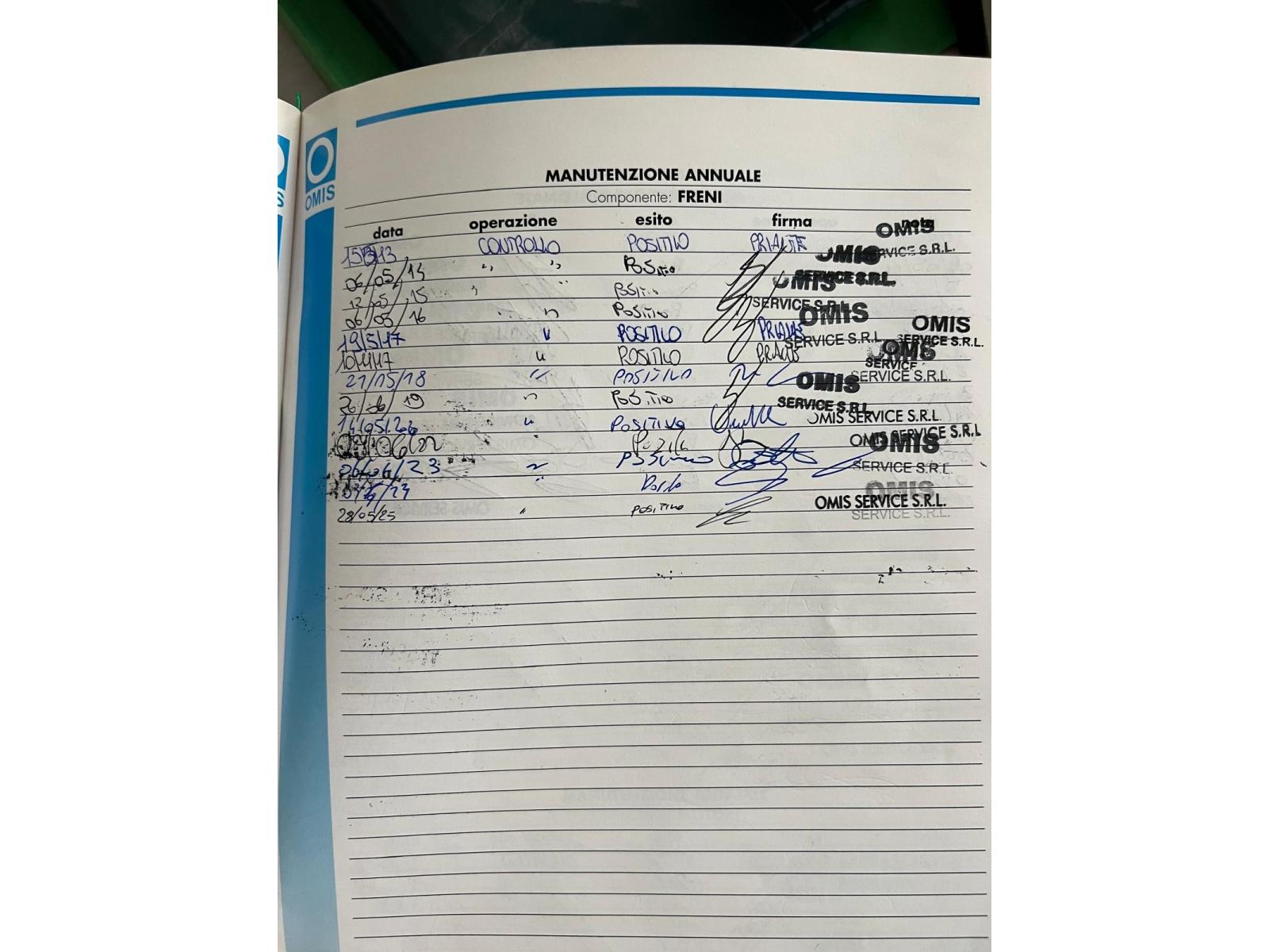 CARROPONTE BITRAVE OMIS GSM 20 TON SCARTAMENTO 15.15