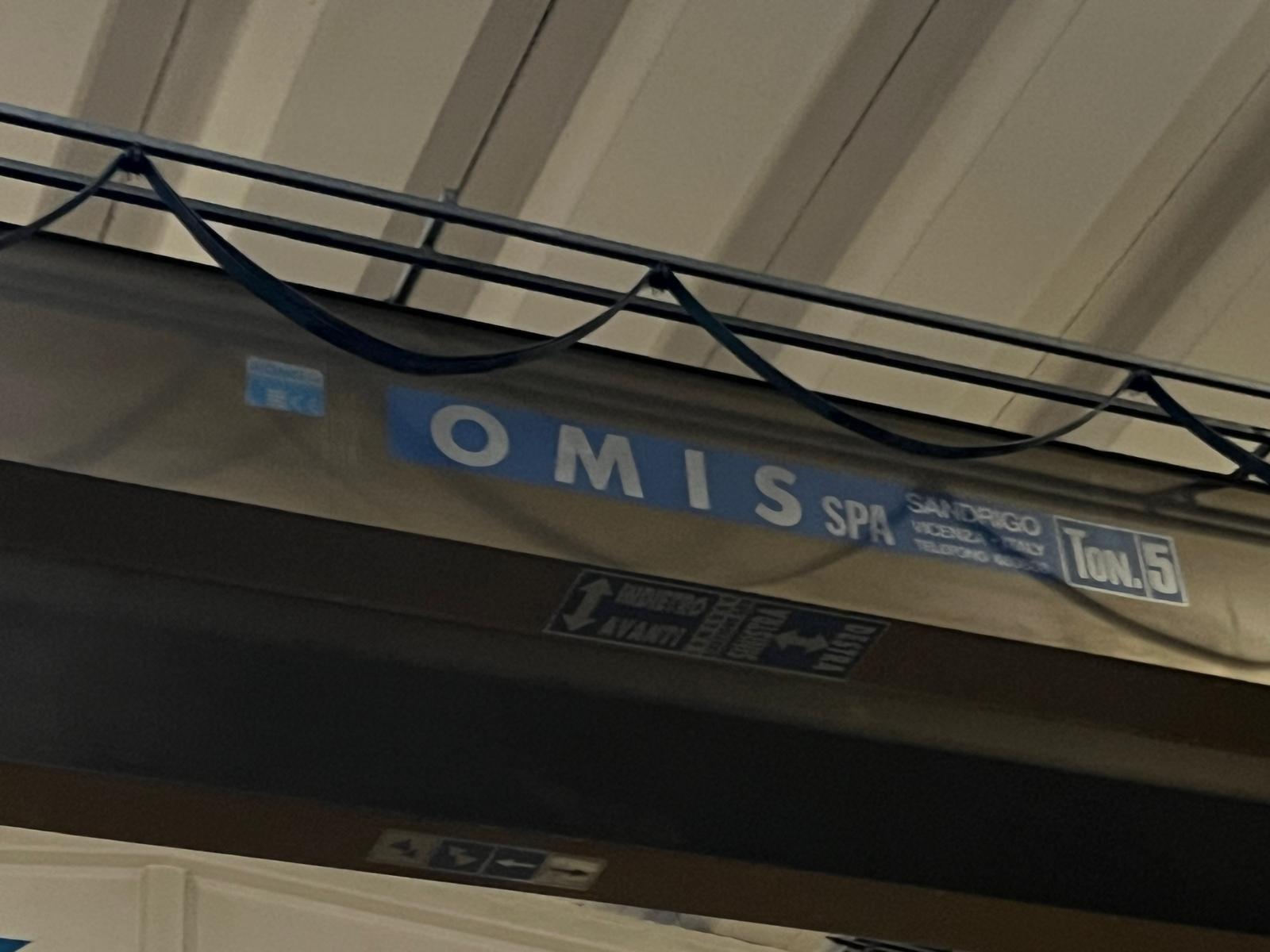 CARROPONTE BITRAVE OMIS SCARTAMETO 16 MT 5 TON