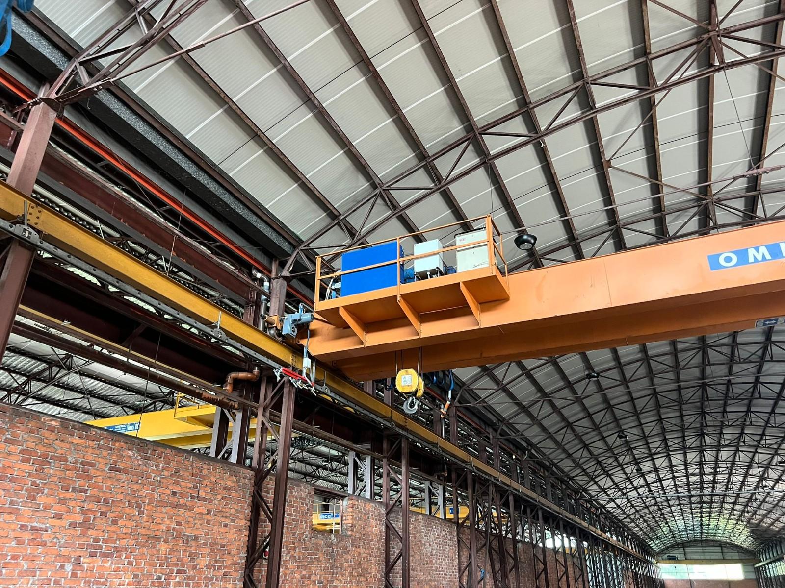 Carroponte bitrave omis 6.3 ton 15150mm